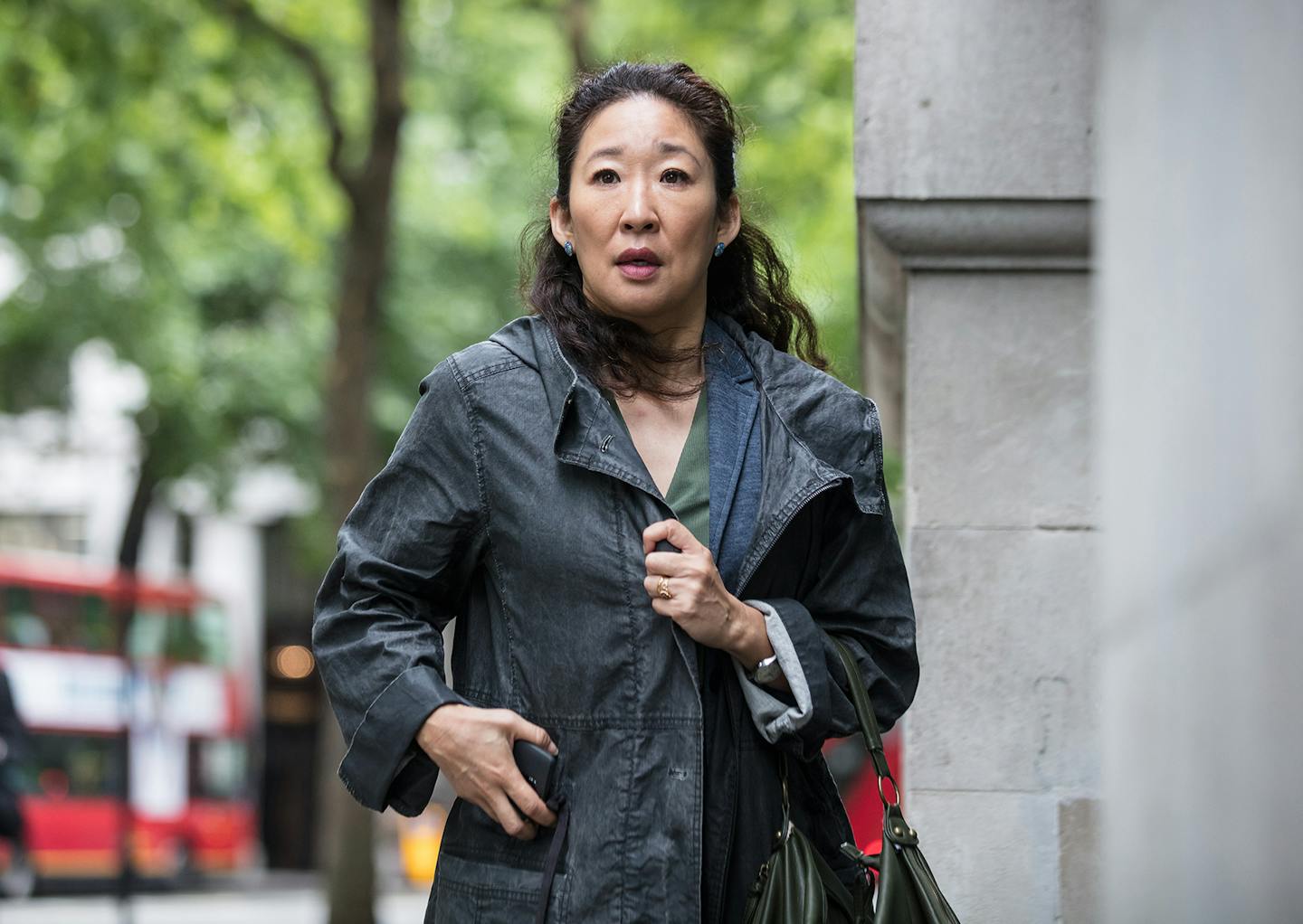 Sandra Oh as Eve Polastri in "Killing Eve."
credit: Sophie Mutevelian