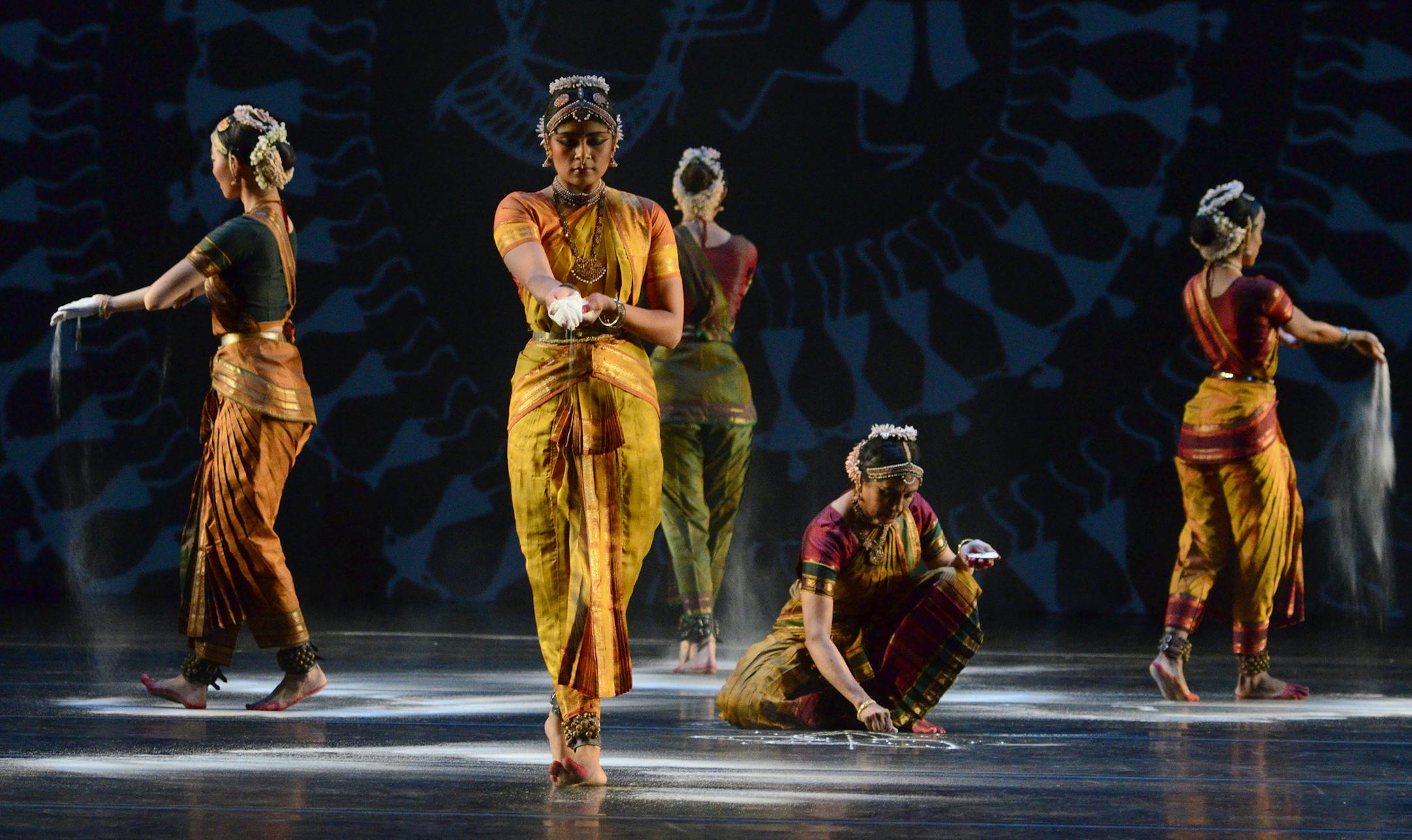 Ragamala dancers.