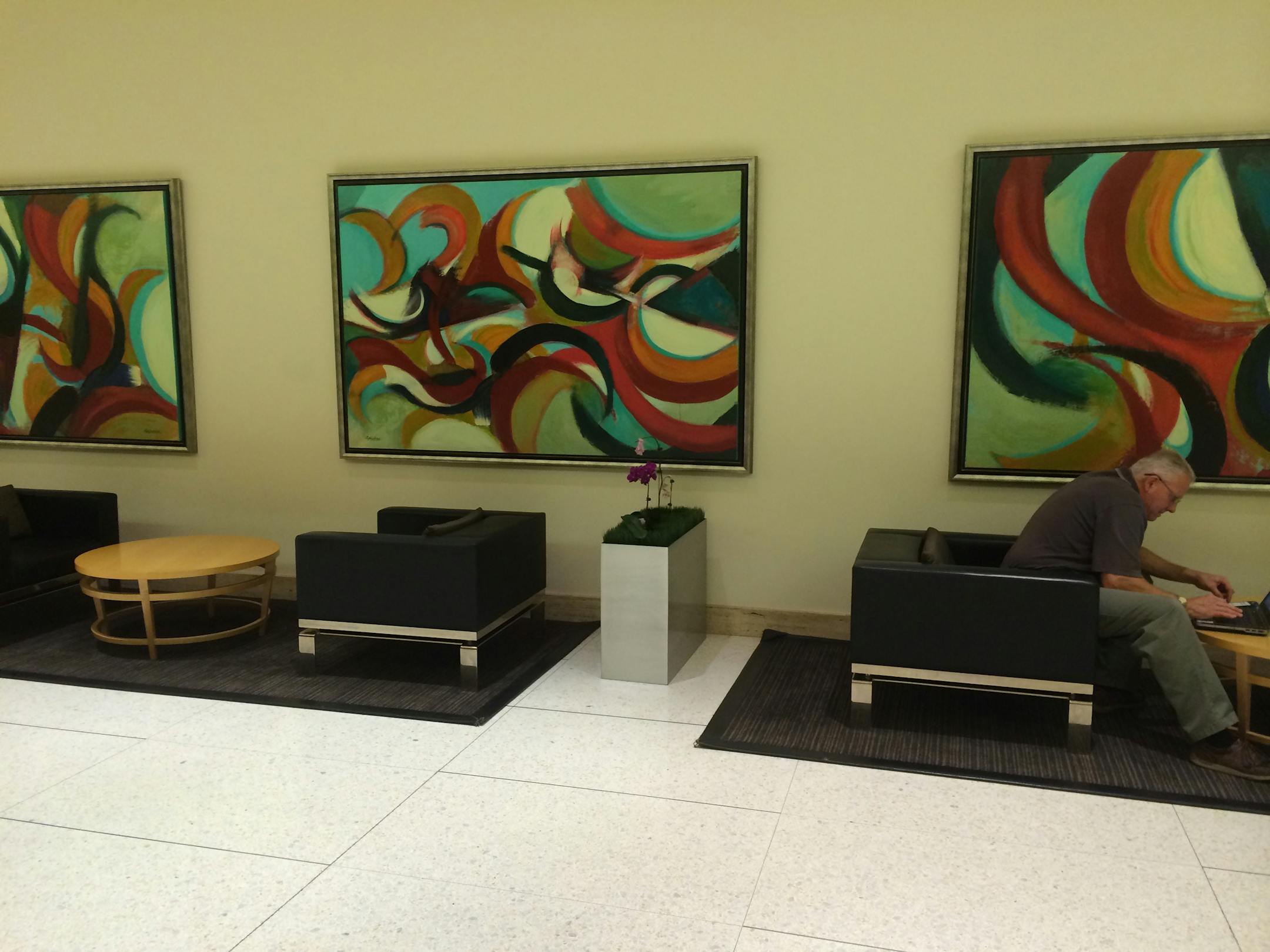 The skyway where Chris Lollie was sitting when police were called and ended up using a Taser on him.