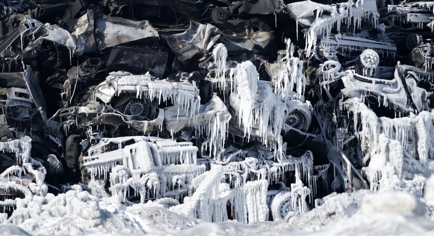 More than 100 fire crews responded to the Becker fire, which was reported early Tuesday morning and burned for more than 48 hours before it was contained.