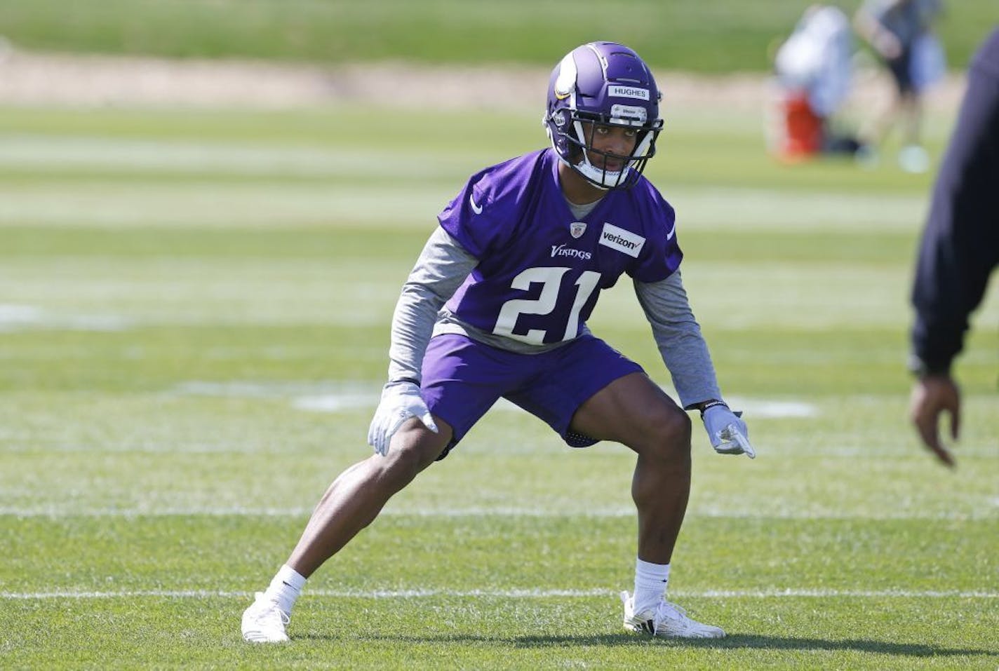 Minnesota Vikings first-round pick, cornerback Mike Hughes