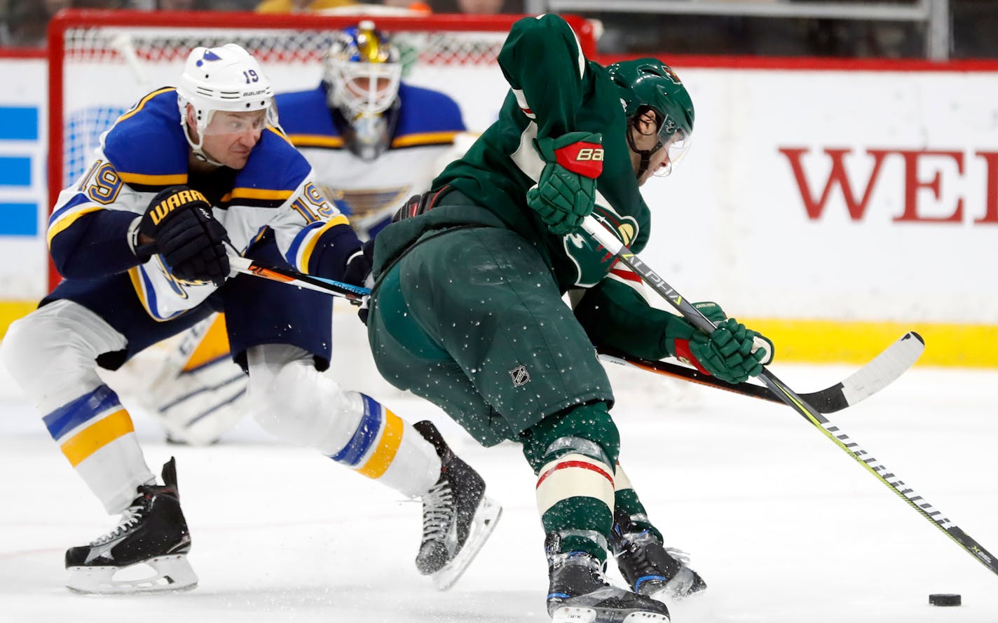 Wild center Matt Cullen, right, picked up on a vibe that characterizes the team's motivation as it closes out the final month of the season on the heels of a playoff appearance a year ago that was limited to five games. "We all feel like we have a lot more to give," he said.