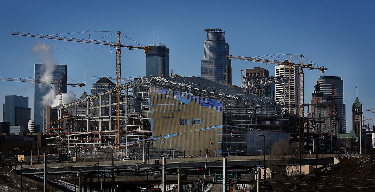 Windows produced by Viracon will soon be installed at the new Vikings stadium site. ] JIM GEHRZ &#xef;james.gehrz@startribune.com / Owatonna, MN / February 12, 2015 /11:00 AM - BACKGROUND INFORMATION: Glass maker Viracon begins producing the windows for the new Vikings Stadium in February. We have been invited in for a tour. The company CEO will see some of the first windows roll off the production line. The plant is in Owatonna.