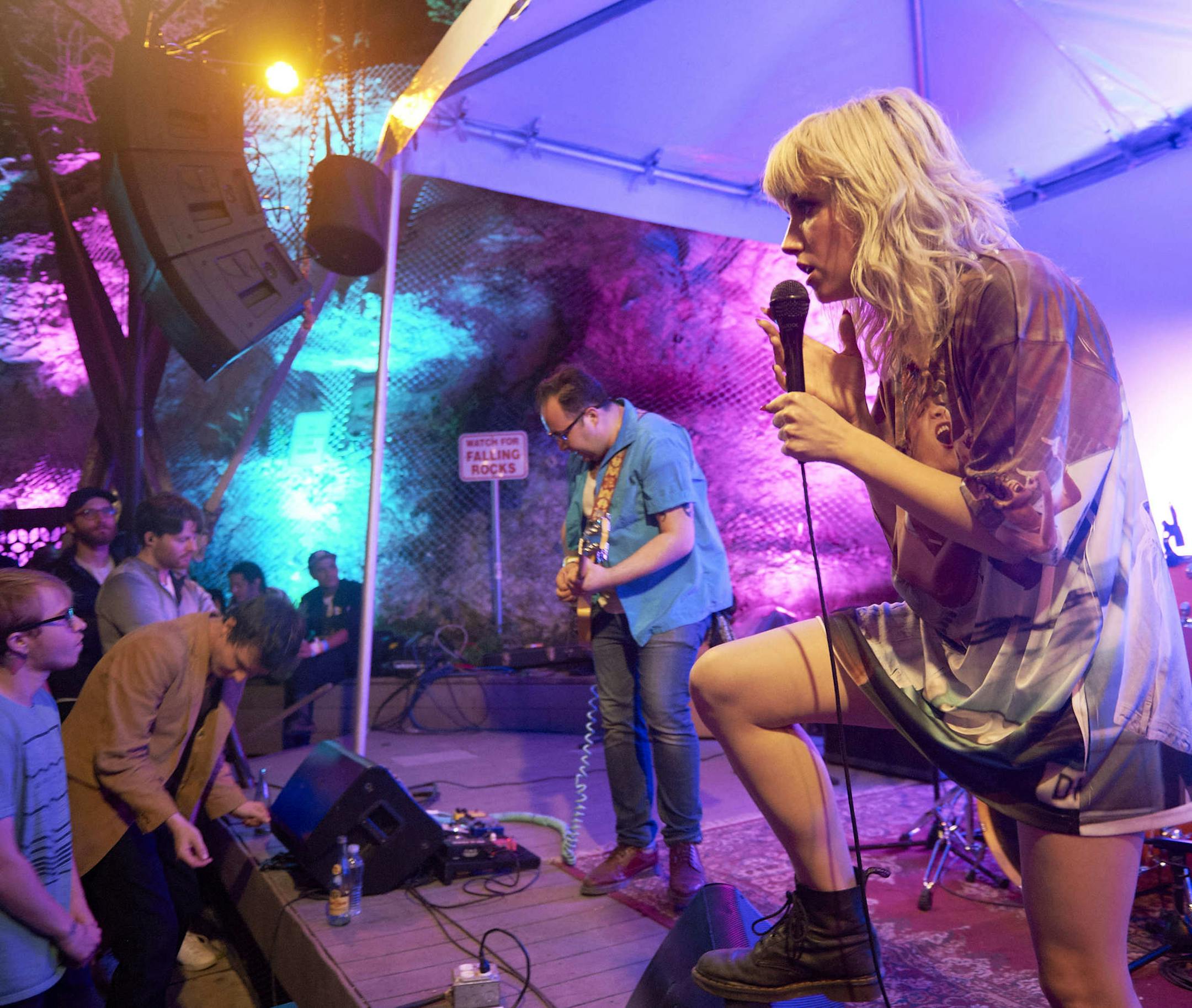 Priests perform at Cheer Up Charlie's on March 17 in Austin, Texas during the 2017 South by Southwest music festival. ] (SPECIAL TO THE STAR TRIBUNE/TONY NELSON)