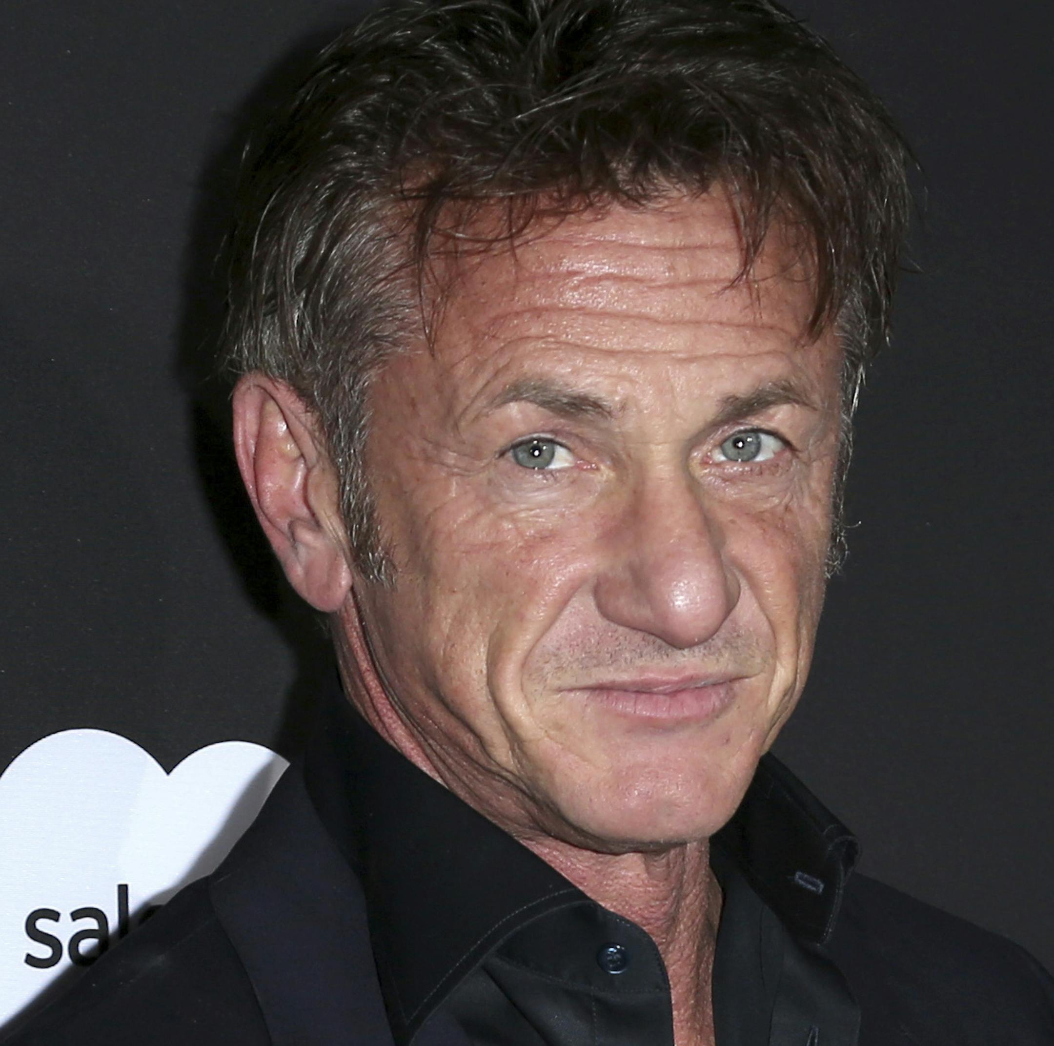 Sean Penn arrives at the 2018 Sean Penn J/P Haitian Relief Organization Gala at Milk Studios on Saturday, Jan. 6, 2018, in Los Angeles. (Photo by Willy Sanjuan/Invision/AP)