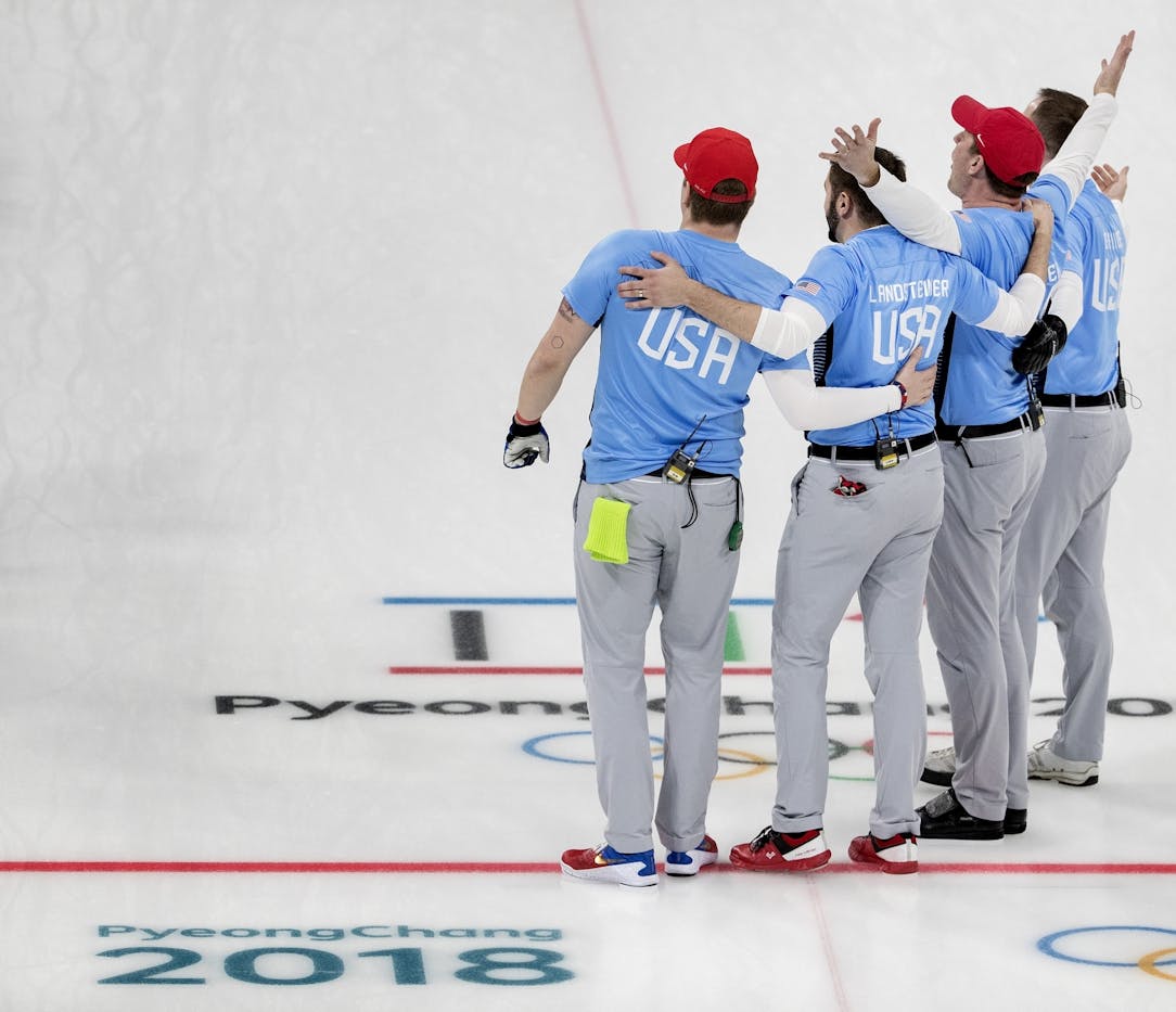 U.S. Men's Curling Team Wins Gold, Beating Sweden 10-7 At Pyeongchang  Winter Olympics : The Torch : NPR