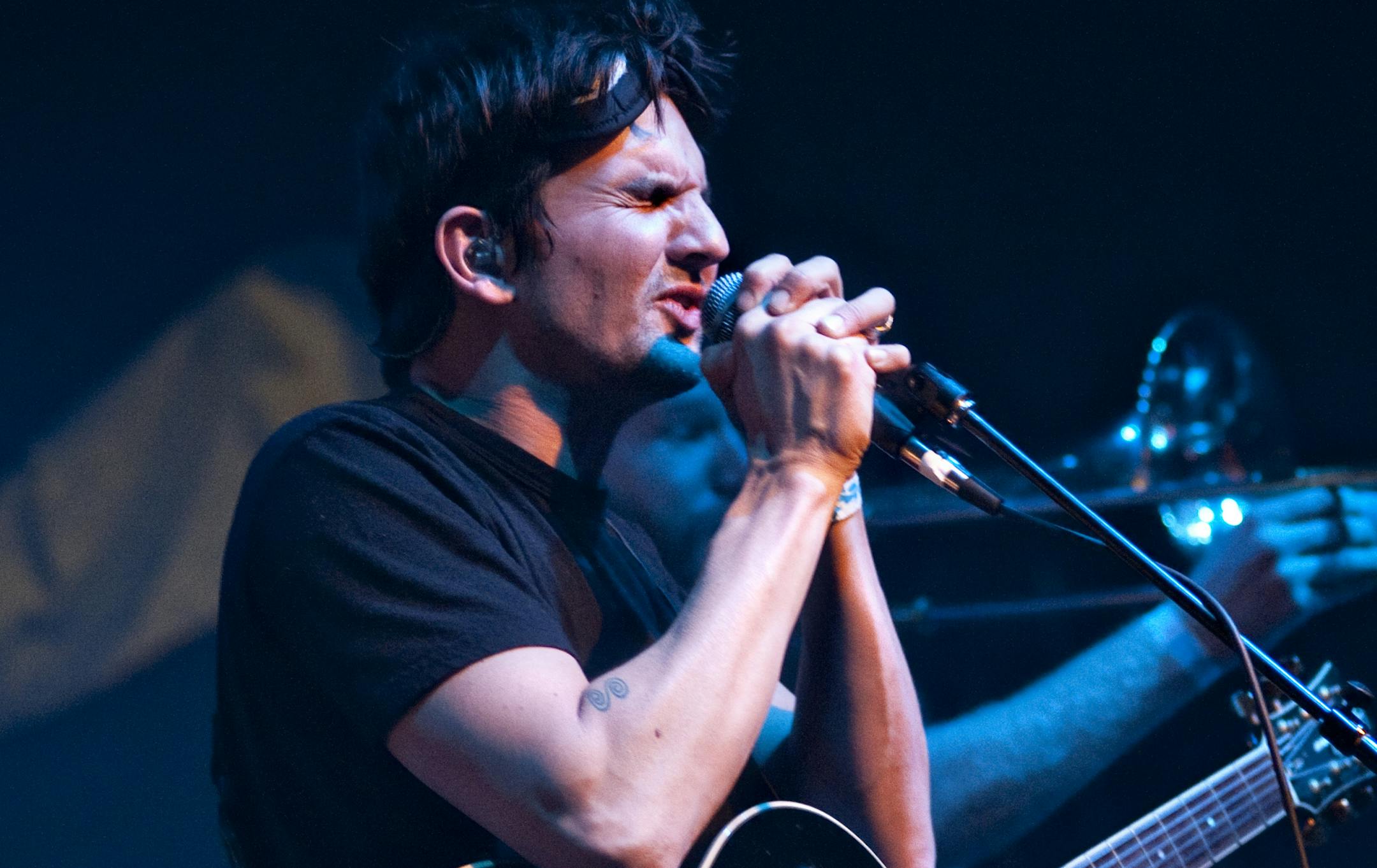 Craig Minowa performs during Cloud Cult's set during the Current's 8th birthday party at First Avenue on Jan 19, 2013. ] Photo by Leslie Plesser. ORG XMIT: MIN1301201623240335