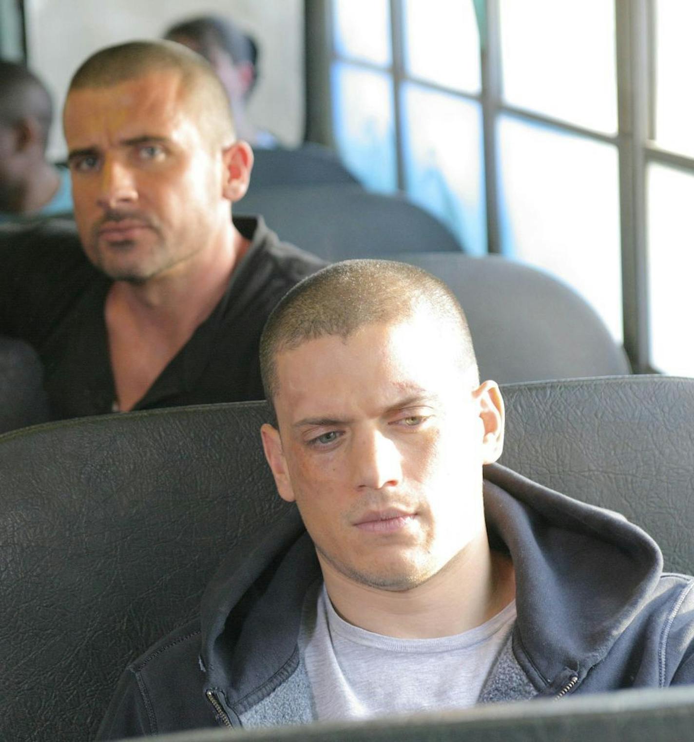 PRISON BREAK: Michael (Wentworth Miller, R) and Lincoln (Dominic Purcell, L) get one step closer to freedom in the PRISON BREAK episode "Panama" airing Monday, March 19 (8:00-9:00 Pm ET/PT) on FOX. &#xa9;2007 Fox Broadcasting Co. Cr: Bill Matlock/FOX