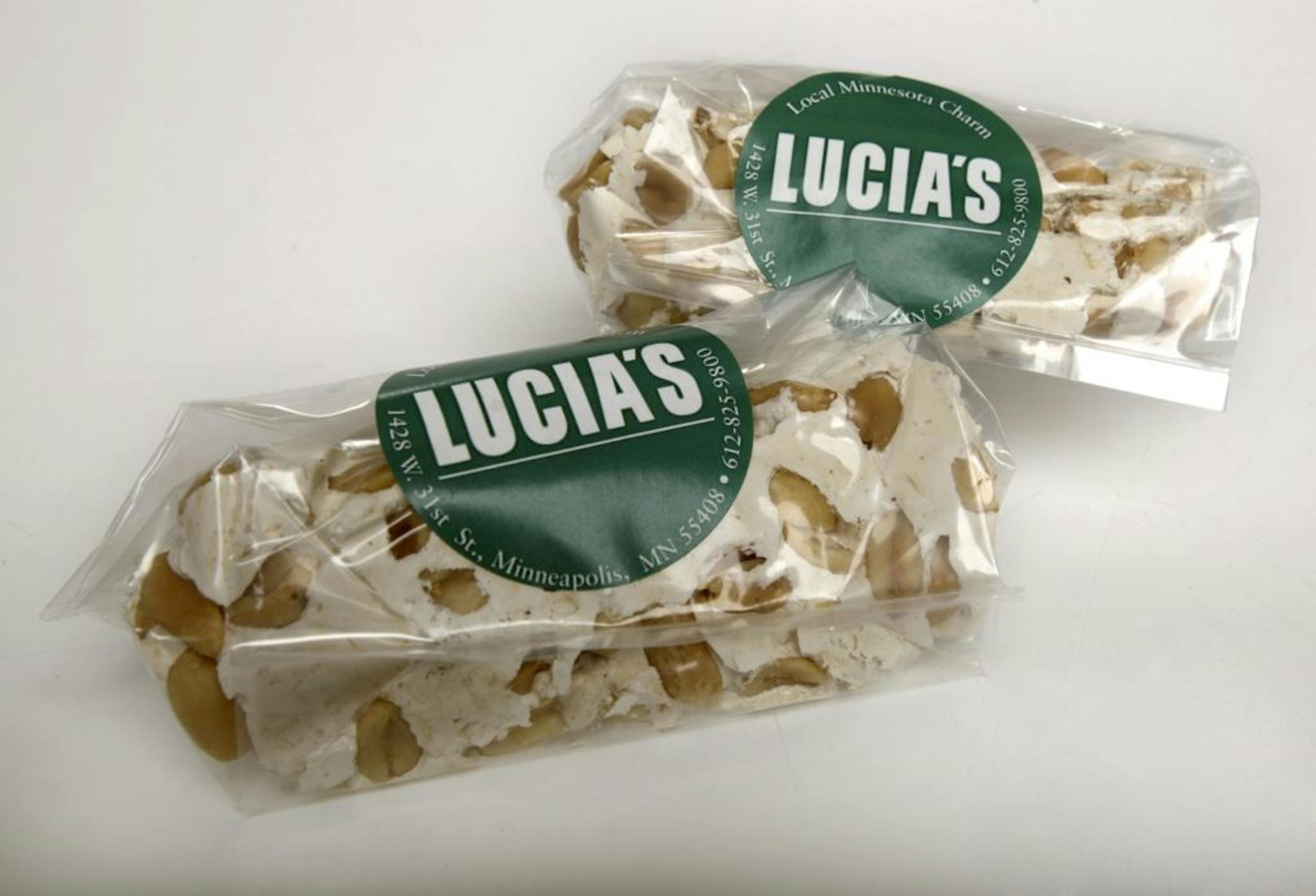 Lucia's candy bar.
