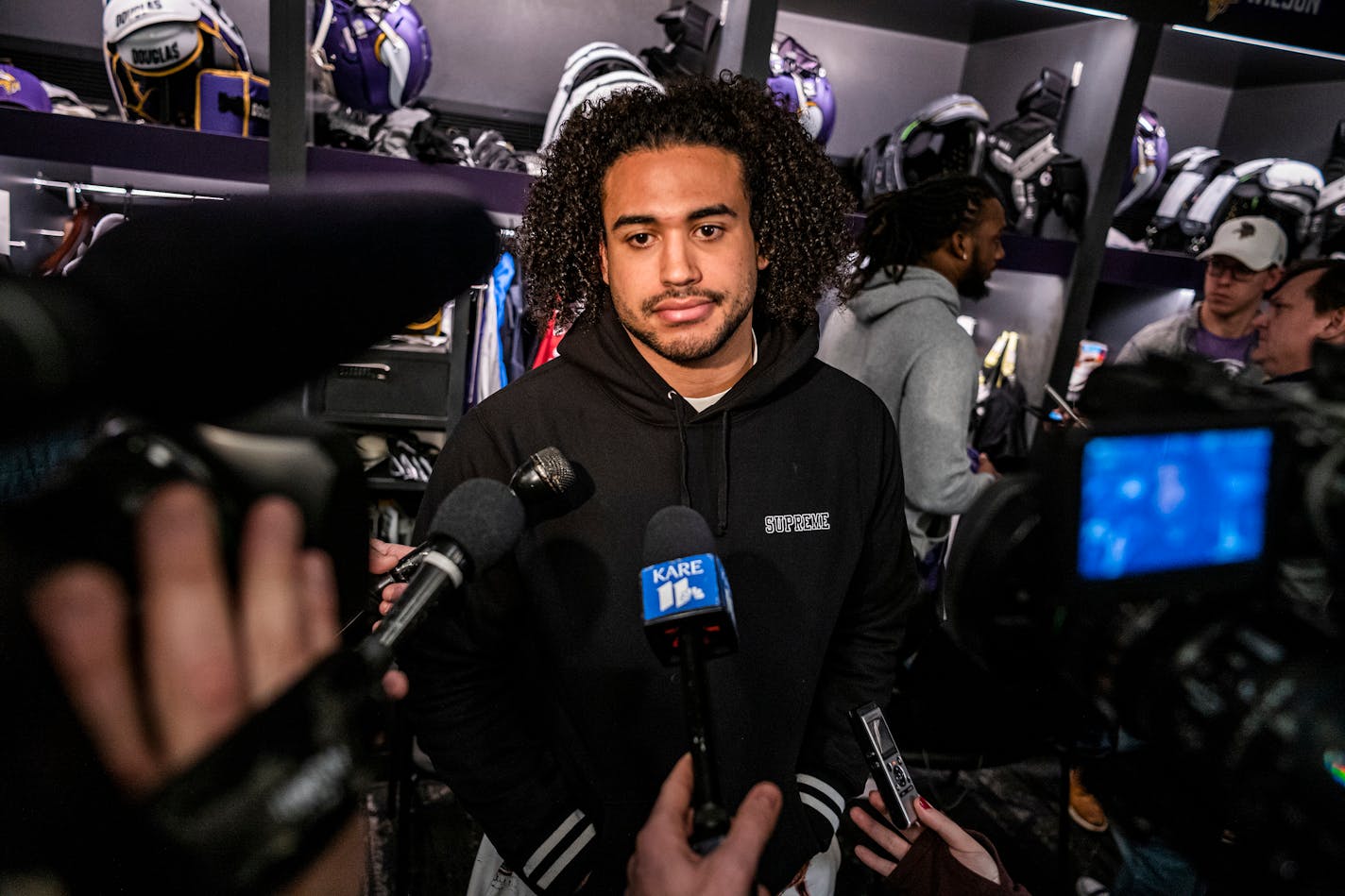 Linebacker Eric Kendricks is one of the leaders of the Vikings' social justice committee founded in 2017.