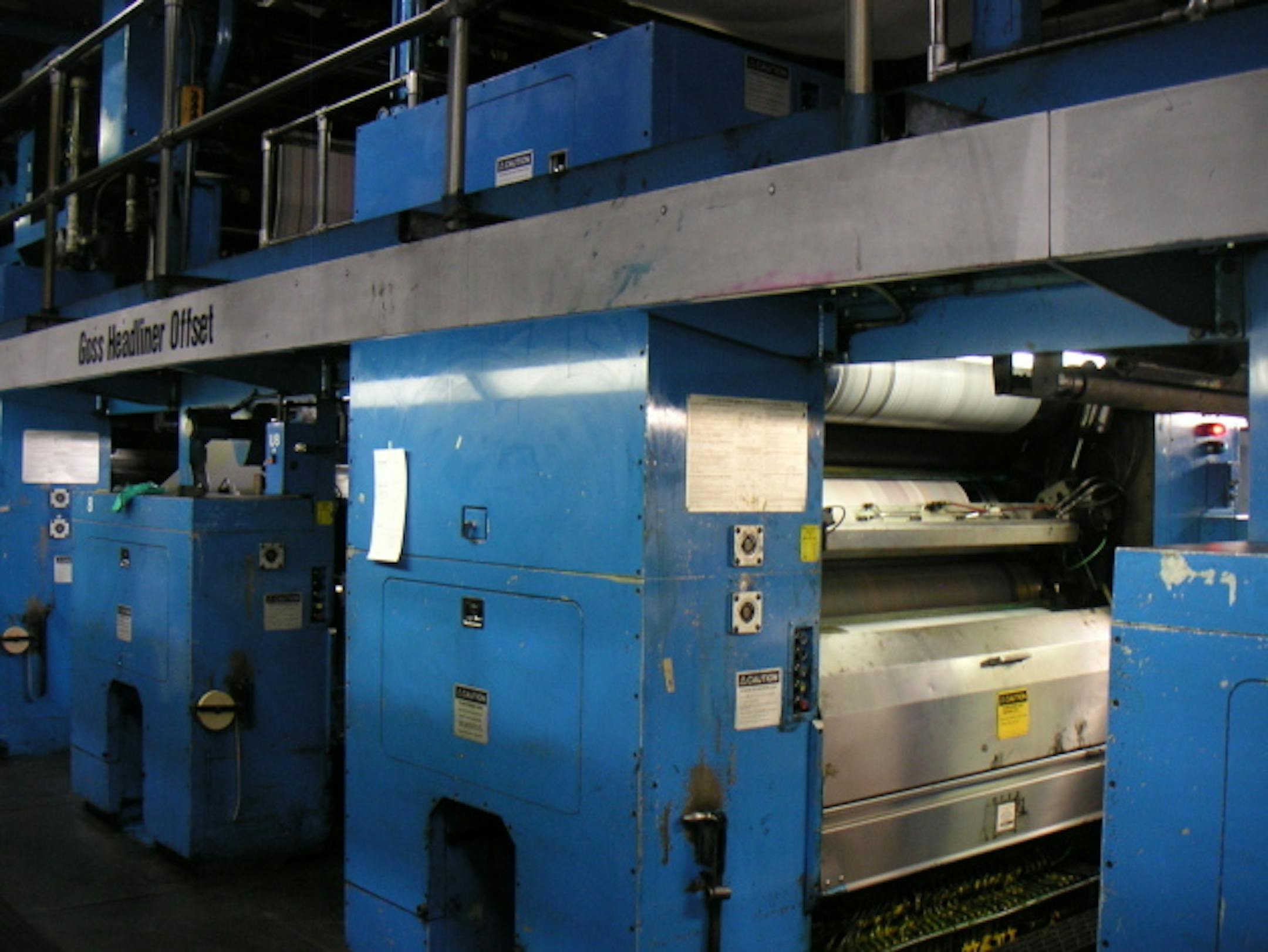 Star Tribune's White Printing Press