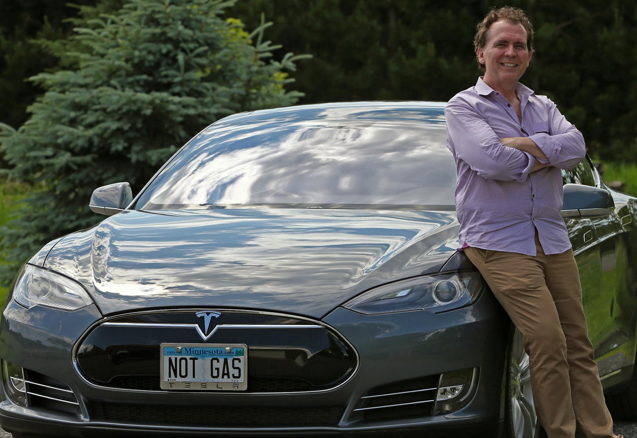 Otto&#x2019;s Tesla Model S is among the most popular electric cars on the market.