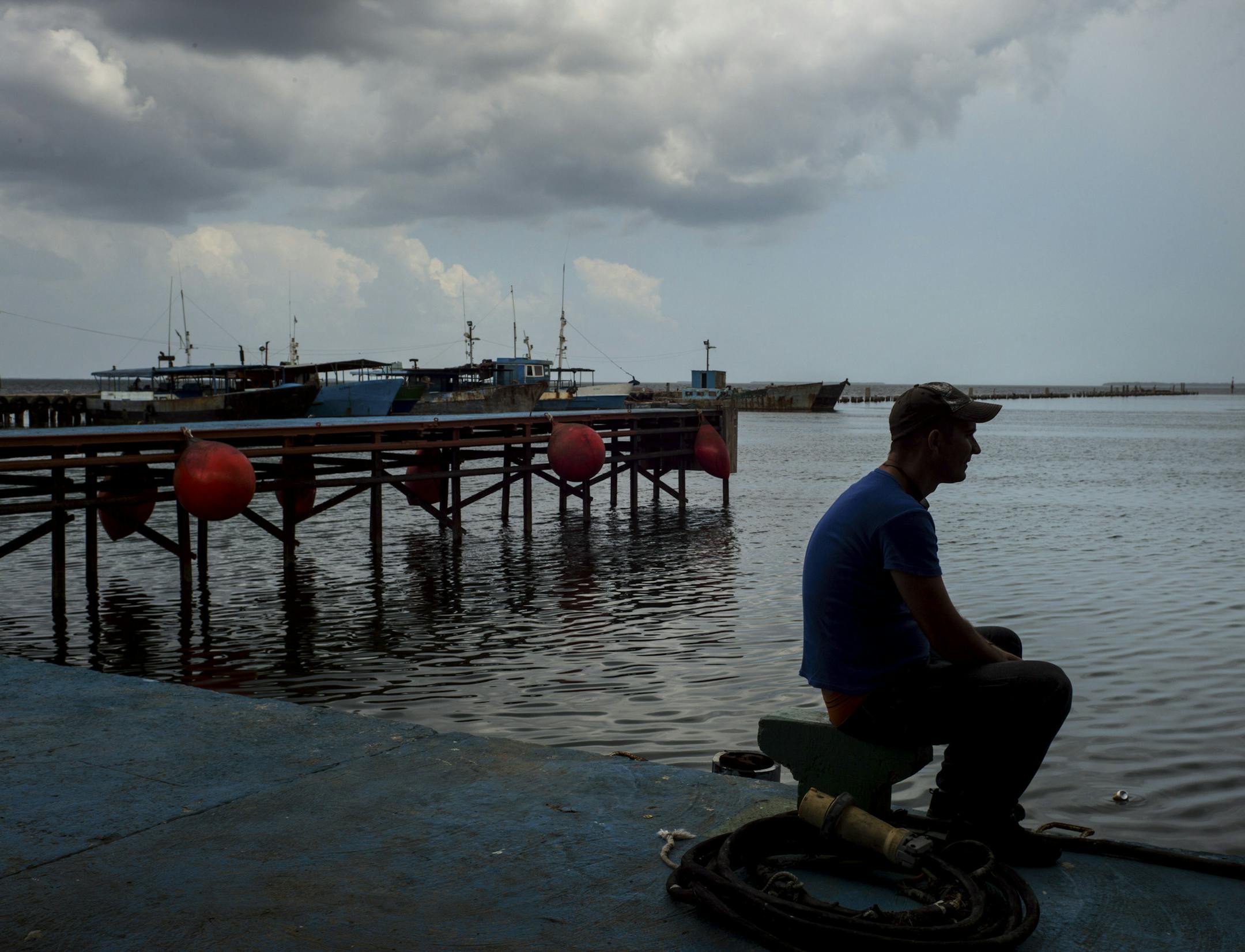 The southern port town of Jucaro, used mainly by fishing boats, in Cuba, May 27, 2015. As relations between the U.S. and Cuba have warmed some fear American developers will ruin Cuba's pristine coastlines by dotting them with hotels and condominiums.