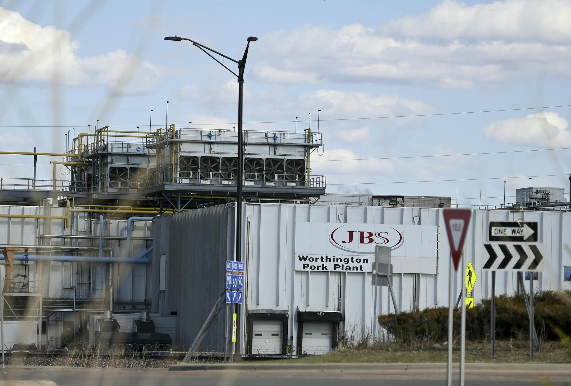 The JBS Worthington Pork Plant, where 19 cases of COVID-19 were confirmed. ] aaron.lavinsky@startribune.com For weeks, Al Oberloh and others living in this meatpacking town of 10,000 people braced themselves for what they believed was inevitable: an outbreak of the deadly COVID-19. On Friday, their fears were confirmed. At least 19 cases were confirmed at the JBS pork plant here, an hour east of the Smithfield Foods pork plant in Sioux Falls, which was shut down last week when nearly 300 workers