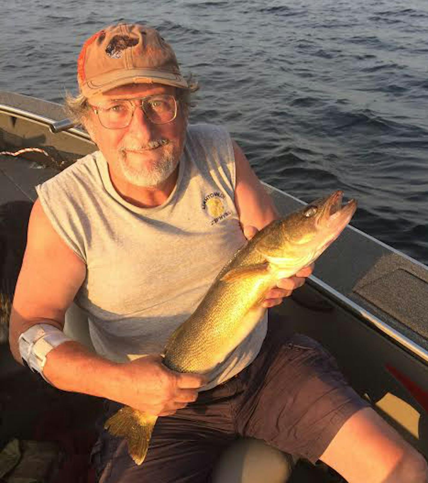 Biologist Robert Zink still likes to fish in Minnesota.