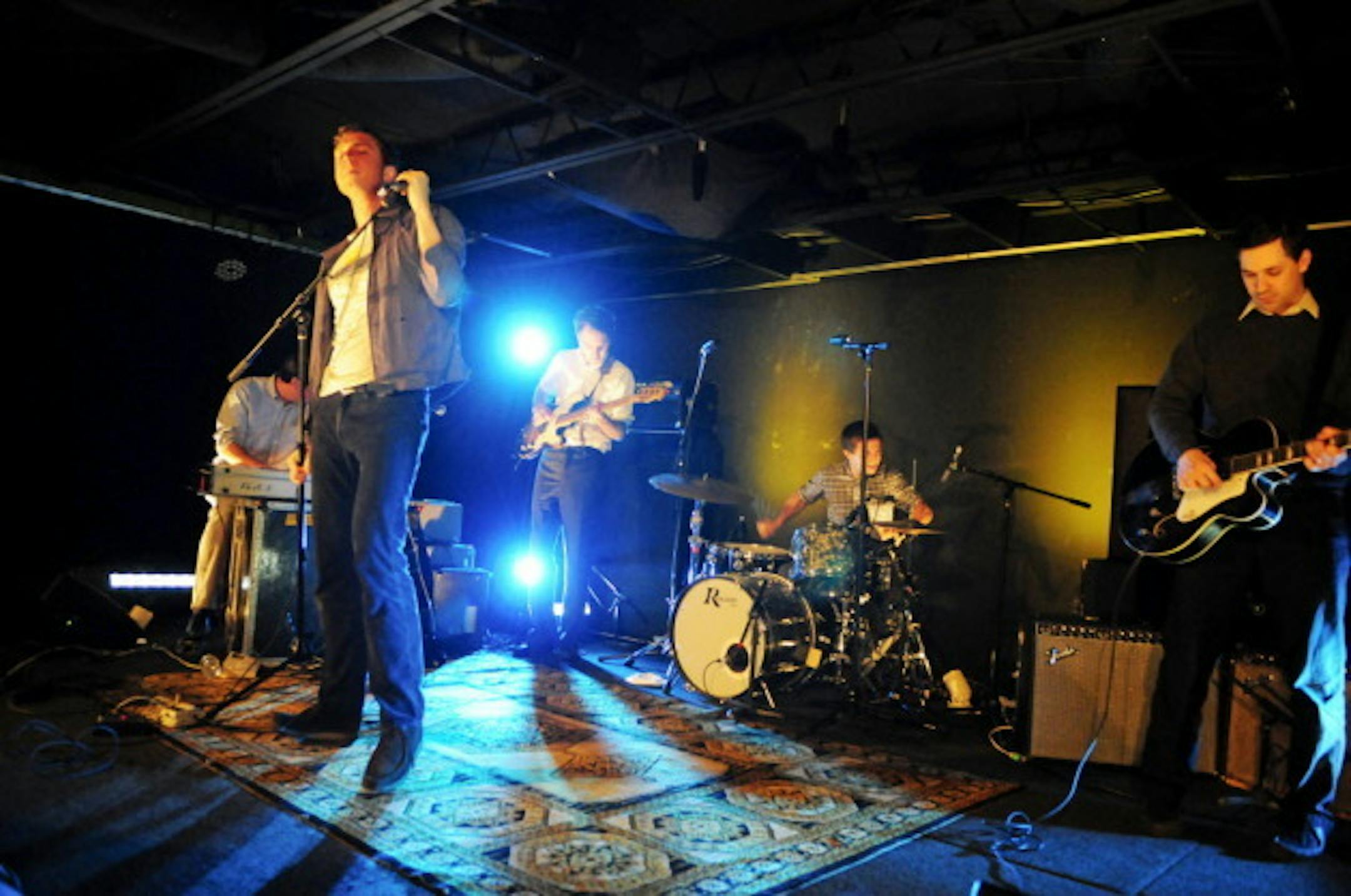 The Walkmen, shown here at a South by Southwest gig in 2010, played later that year to a scant crowd at Taste of Minnesota in St. Paul. / Photo by Tony Nelson