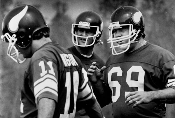 May 14, 1982 'Then you slowly raise your arms...' Viking quarterback Wade Wilson appeared to be explaining some kind of shoulder exercise Thursday as 