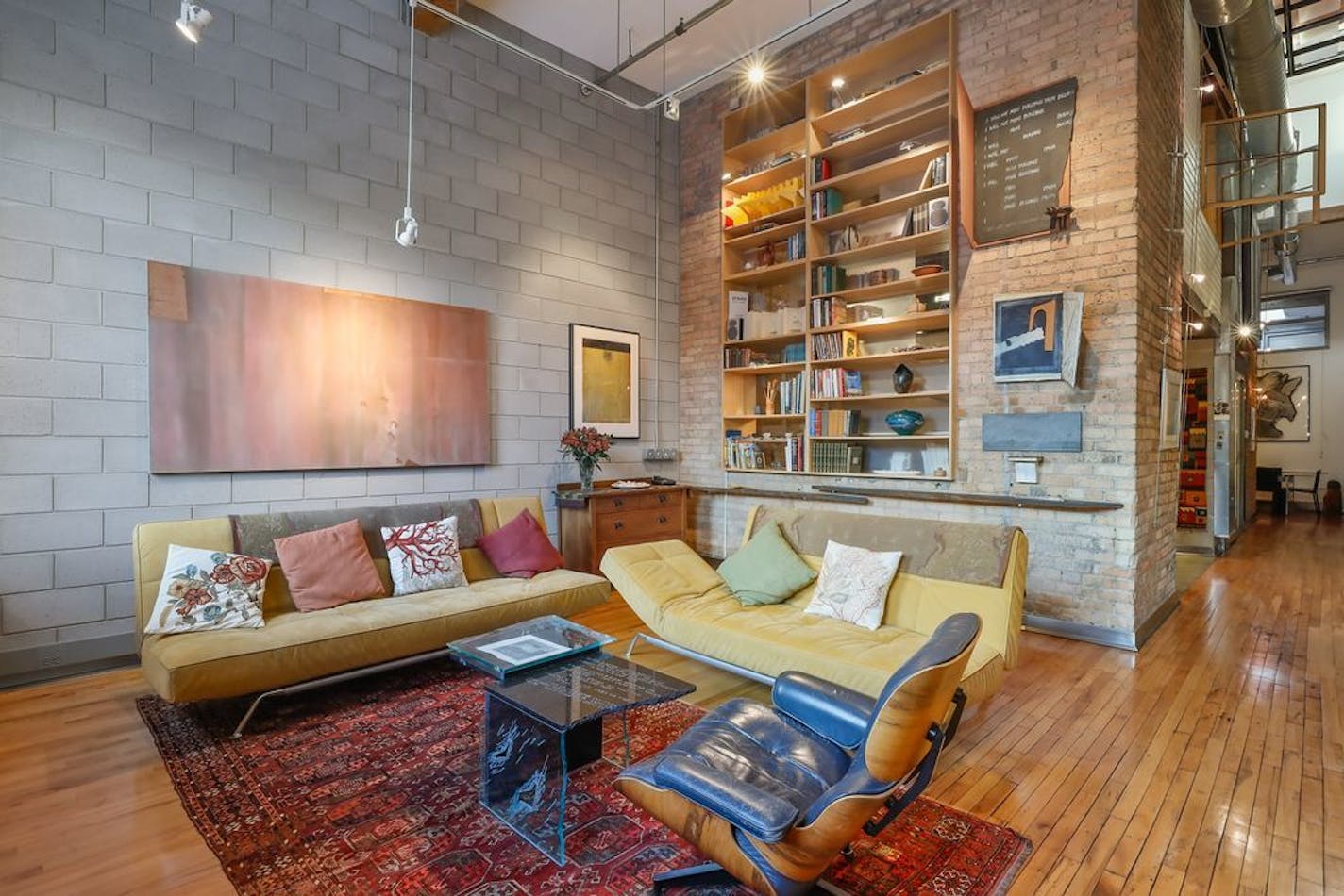 Architect Garth Rockcastle was tapped to design this conversion of an old downtown warehouse into loft-style condos in 1998.