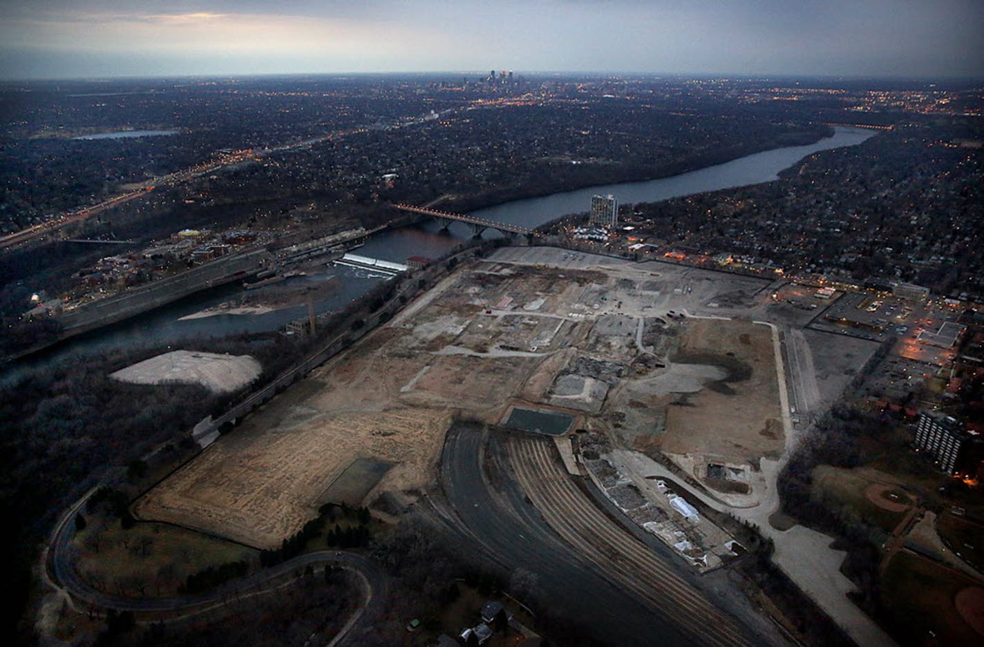 Site of the former Ford Assembly Plant in St. Paul. ] JIM GEHRZ &#xef; james.gehrz@startribune.com / Minneapolis, MN / March 19, 2015 /6:00 PM FordPlant.jpg Jim Gehrz ORG XMIT: MIN1605181628170589