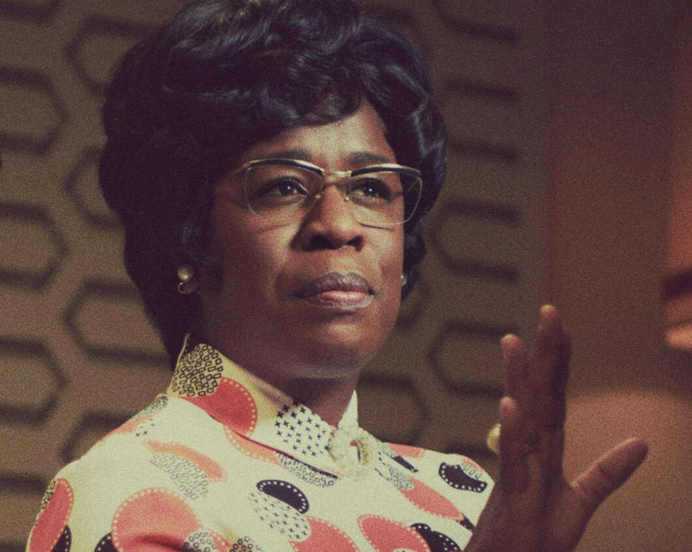 Uzo Aduba as Shirley Chisholm in "Mrs. America."