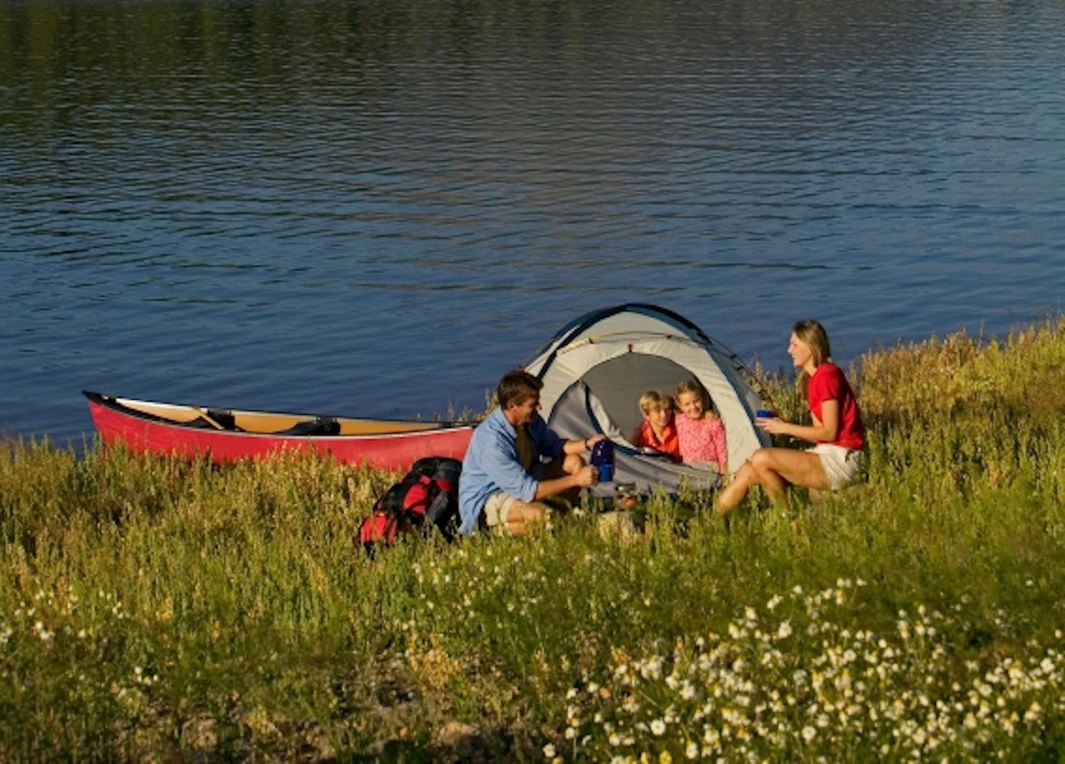 Camping can be an enjoyable activity to share with family and friends. (iStock photo / Getty Images)