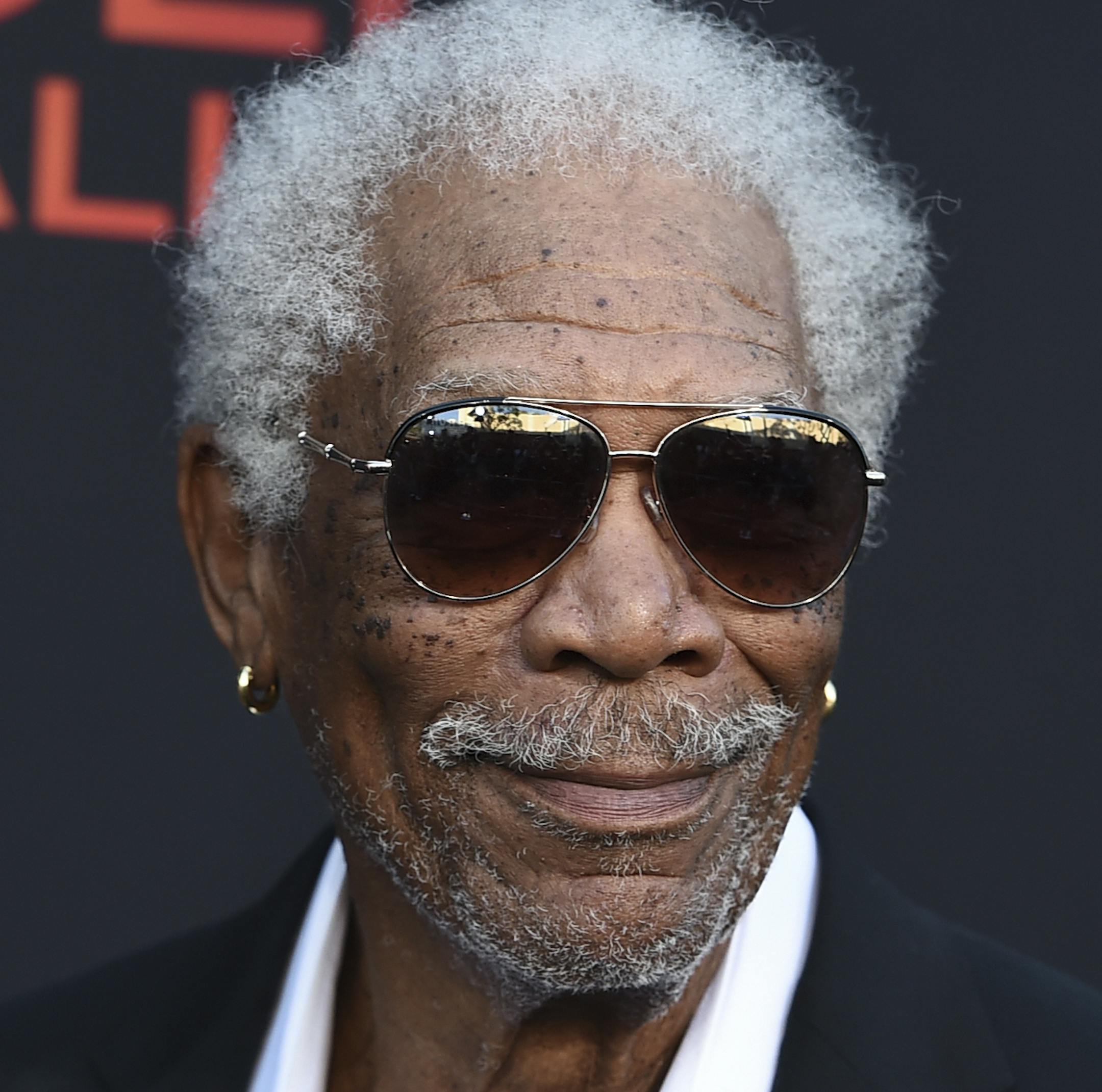 Morgan Freeman arrives at the Los Angeles premiere of "Angel Has Fallen" at the Regency Village Theatre on Tuesday, Aug. 20, 2019. (Photo by Jordan Strauss/Invision/AP)