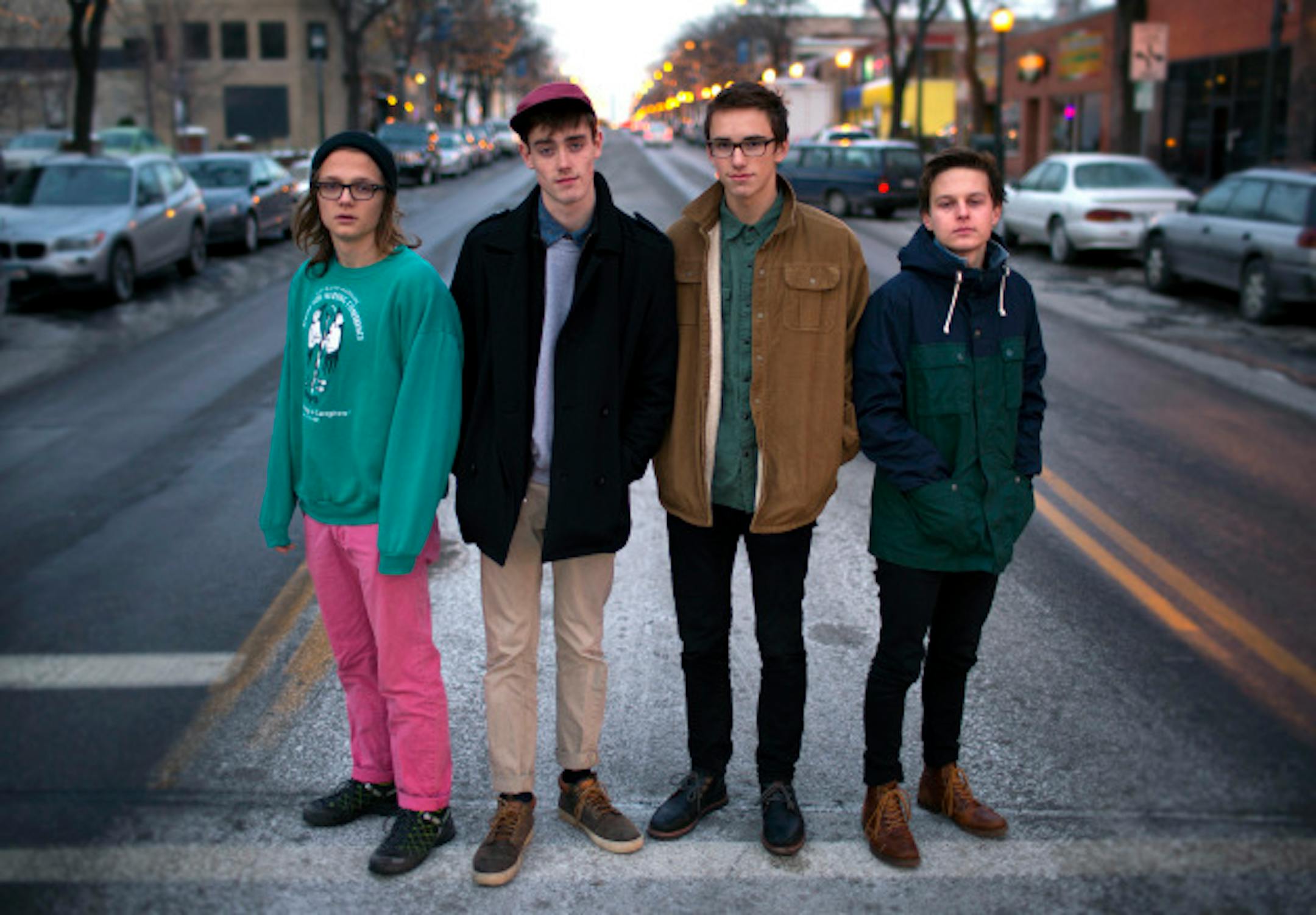 Hippo Campus signed with Trampled by Turtles' and Lizzo's management team last summer and just landed another deal with New York label Grand Jury. / Brian Peterson, Star Tribune