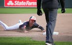 Twins infielder Kyle Farmer has struggled to get on base of his own volition so far this season.