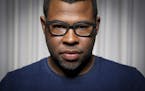 In this Thursday, Feb. 9, 2017 photo, Jordan Peele poses for a portrait at the SLS Hotel in Los Angeles. Peele's directorial debut, "Get Out," in thea