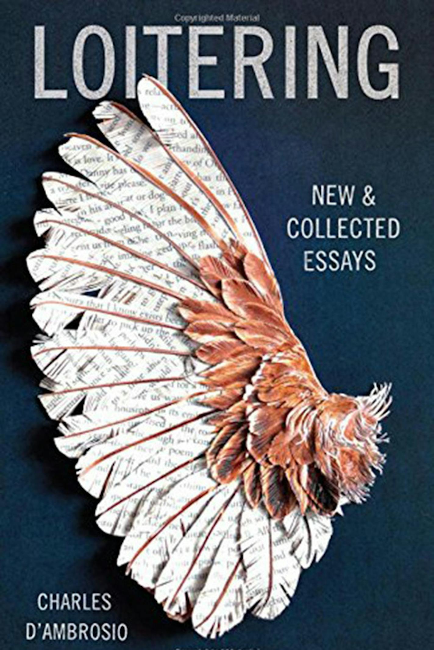 "Loitering: New & Collected Essays," Charles D'Ambrosio