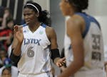 Lynx rookie Amber Harris had 10 points and 10 rebounds in 16 productive minutes in the Lynx's 71-66 preseason victory over Indiana at Concordia (St. P
