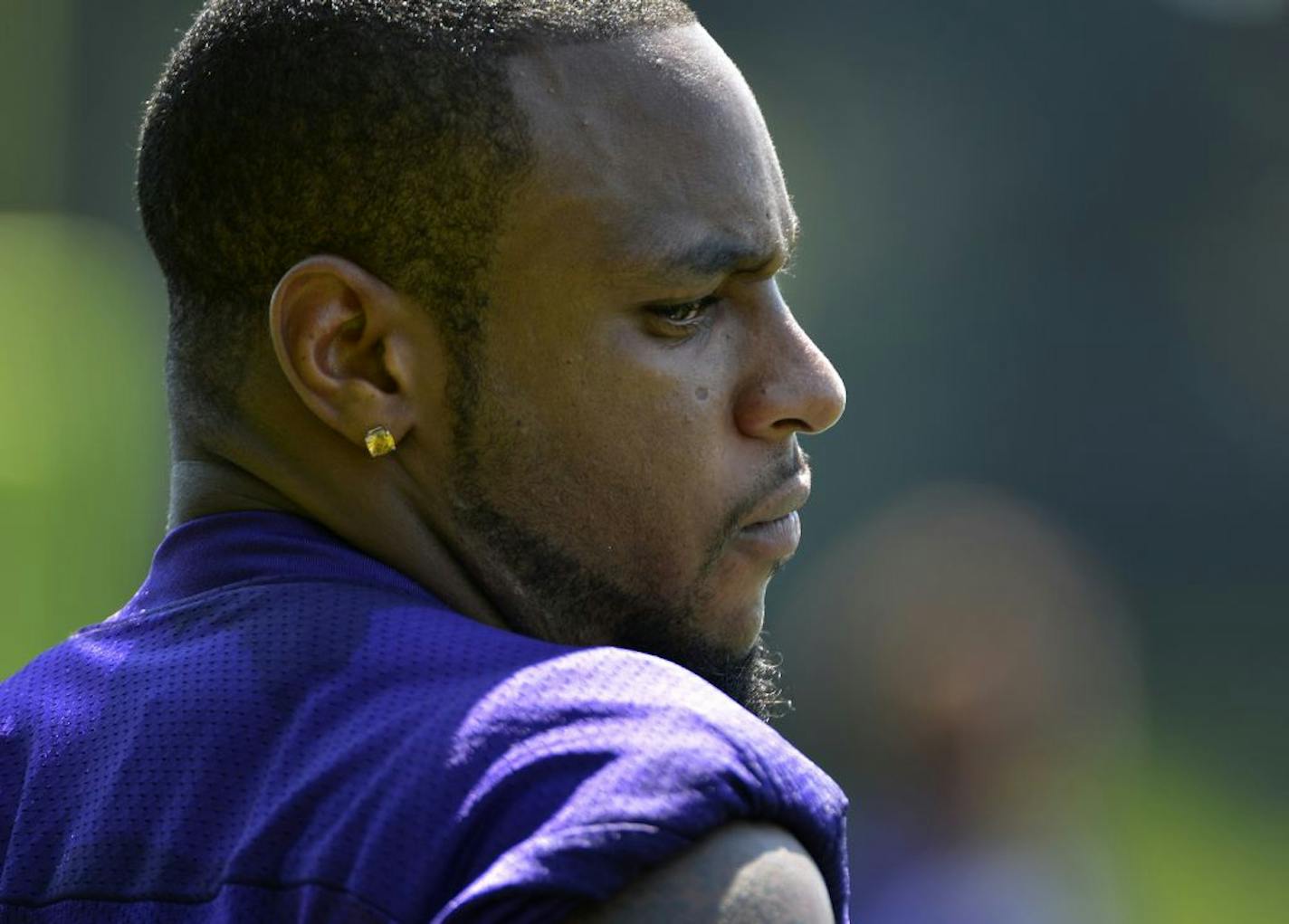 Vikings wide receiver Percy Harvin