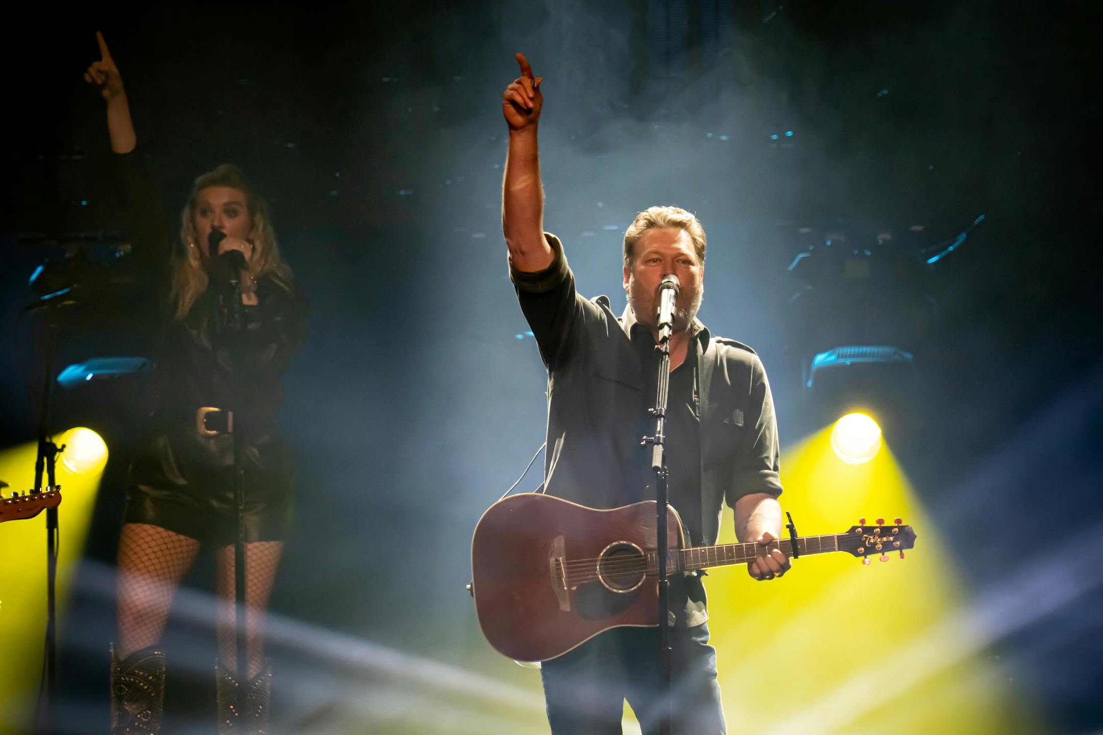Blake Shelton played at Xcel Arena Saturday, Feb. 18, 2023, part of his Back to the Honky Tonk Tour.
