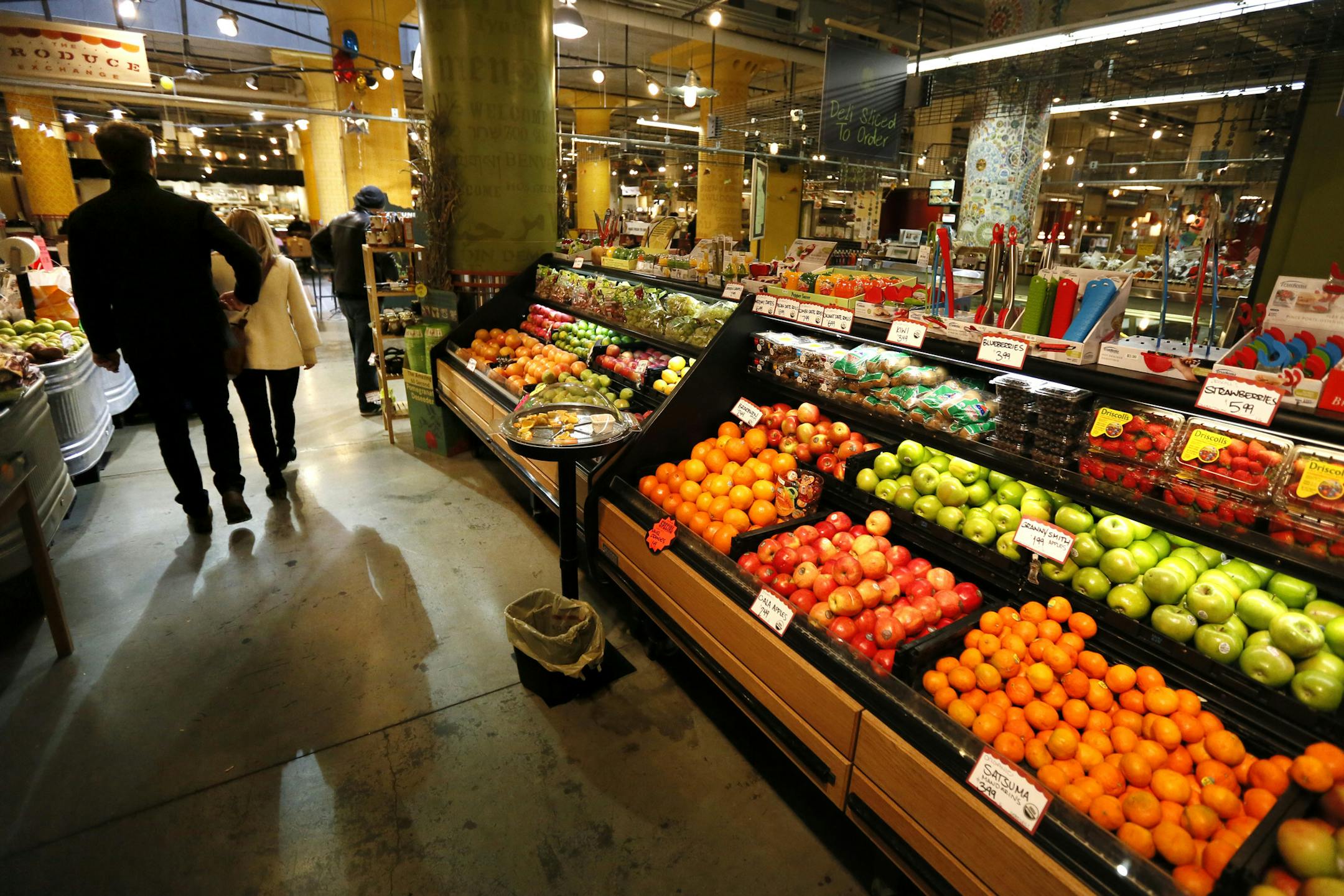 The Midtown Global Market is turning to the city for financial help after struggling to meet bills in recent years. The City Council will decide in the coming weeks whether to give the market $185,000 for operations, $85,000 to continue free parking, and forgive $1.5 million in debts. The Produce Exchange at right.] Minneapolis, MN - 11/15//2013