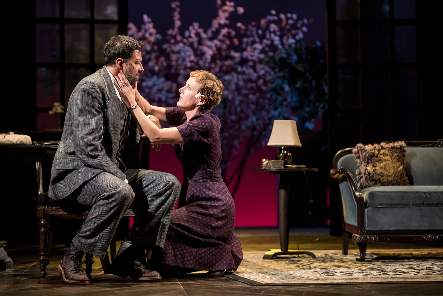 DAN NORMAN
Elijah Alexander and Sarah Agnew in the Guthrie Theater and Berkeley Repertory Theatre co-production of "Watch on the Rhine" by Lillian Hellman.