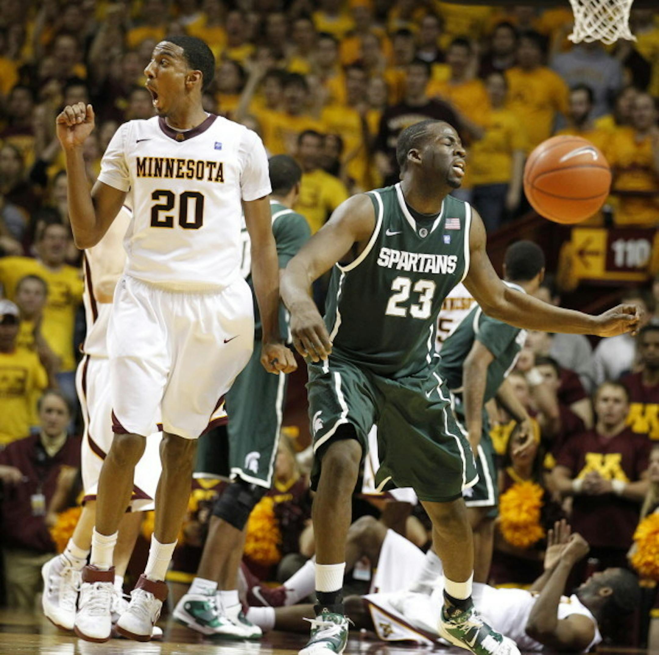 Austin Hollins has been a big part of the Gophers' increase in three-point percentage