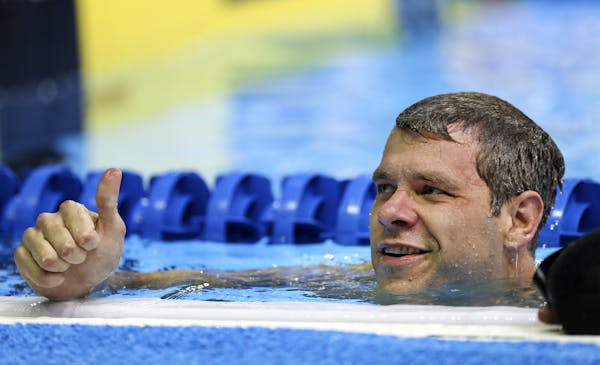 DAY 3 of the 2016 U.S. Olympic Swimming Trials- The former Gopher David Plummer swam the 100-meter backstroke in 52.28 seconds in Tuesday�s finals a