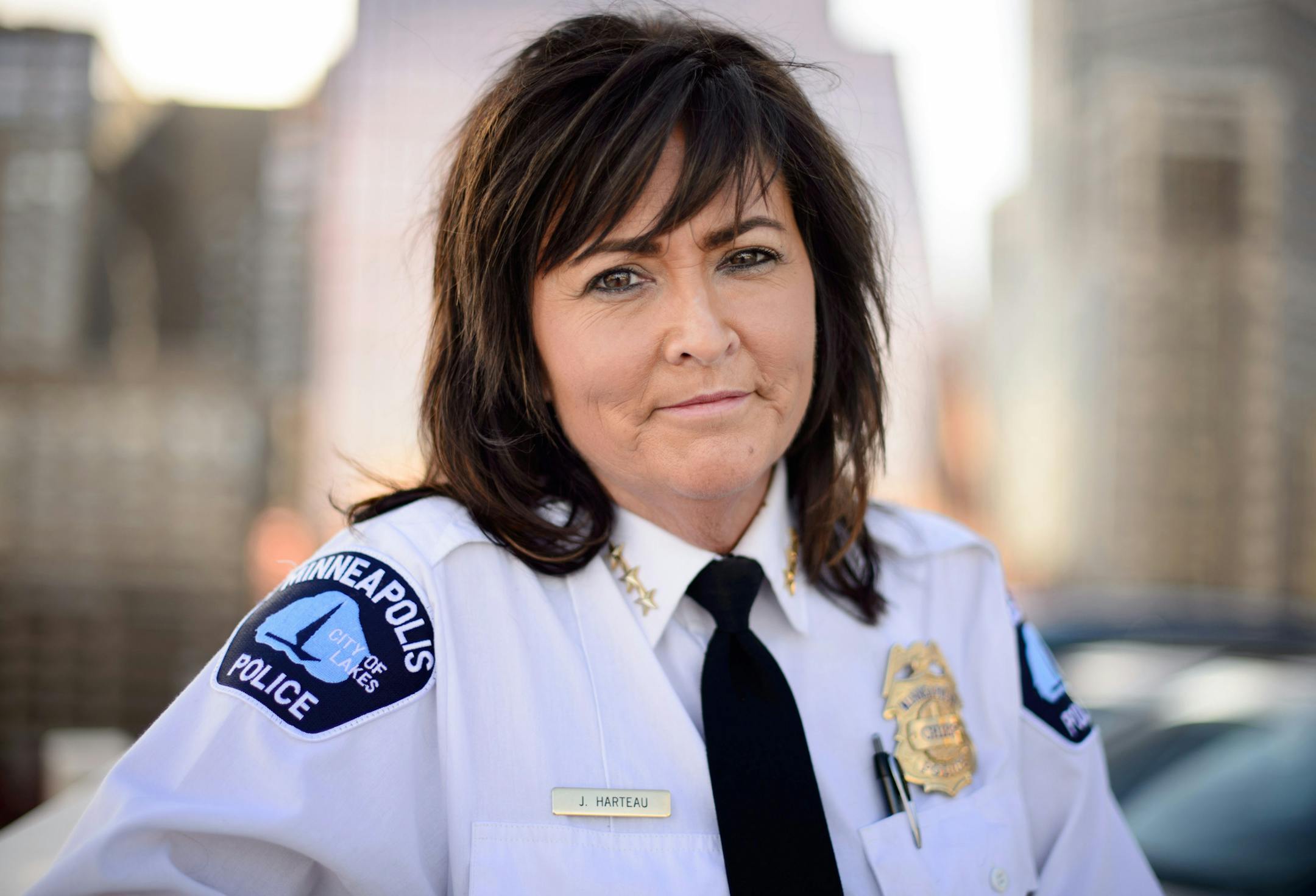Minneapolis Police Chief JaneÈ Harteau. ] GLEN STUBBE * gstubbe@startribune.com Monday, November 2, 2015