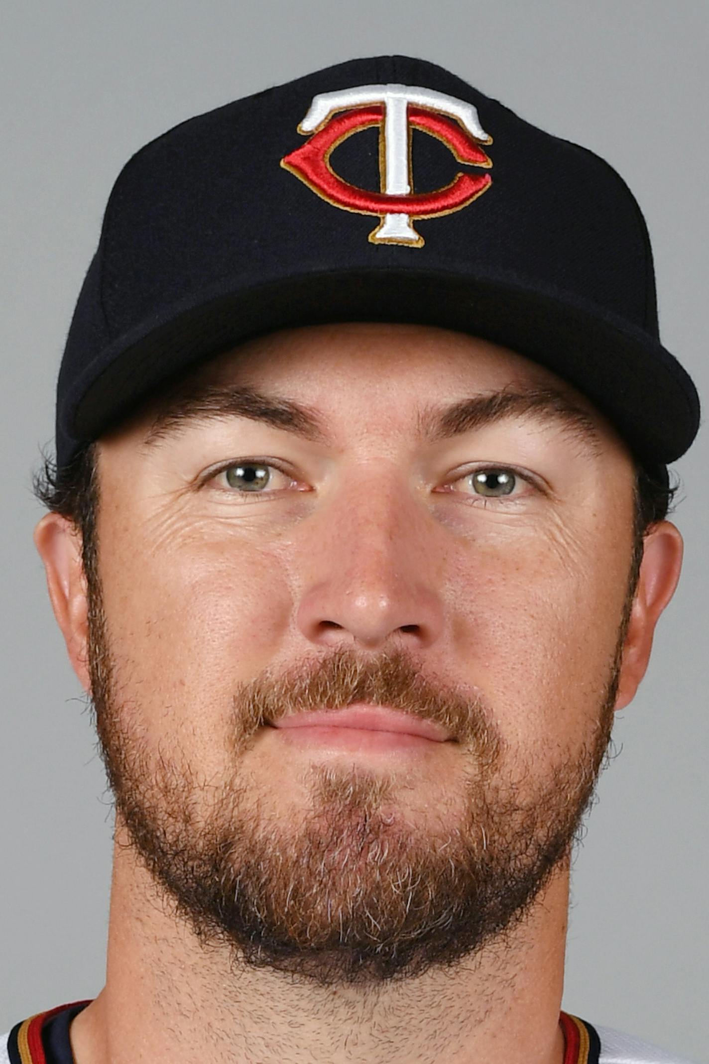 FORT MYERS, FL - FEBRUARY 21:Phil Hughes #45 of the Minnesota Twins poses during Photo Day on Wednesday, February 21, 2018 at CenturyLink Sports Complex in Fort Myers, Florida. (Photo by Michael Ivins/MLB Photos via Getty Images) *** Local Caption ***Phil Hughes ORG XMIT: 775108269