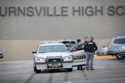 Police responded after a report of a weapon at Burnsville High School on Tuesday.
