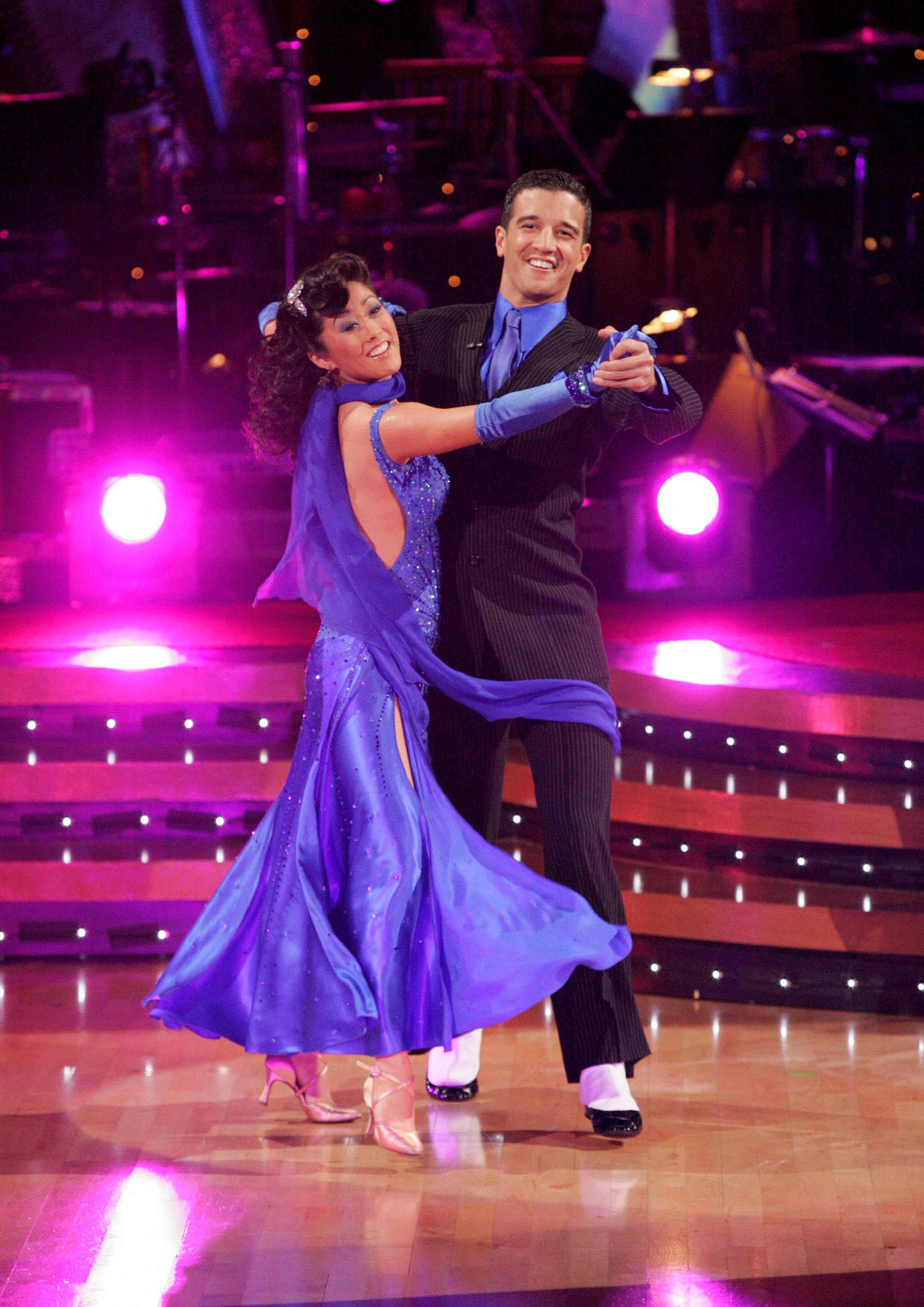 Kristi Yamaguchi and Mark Ballas