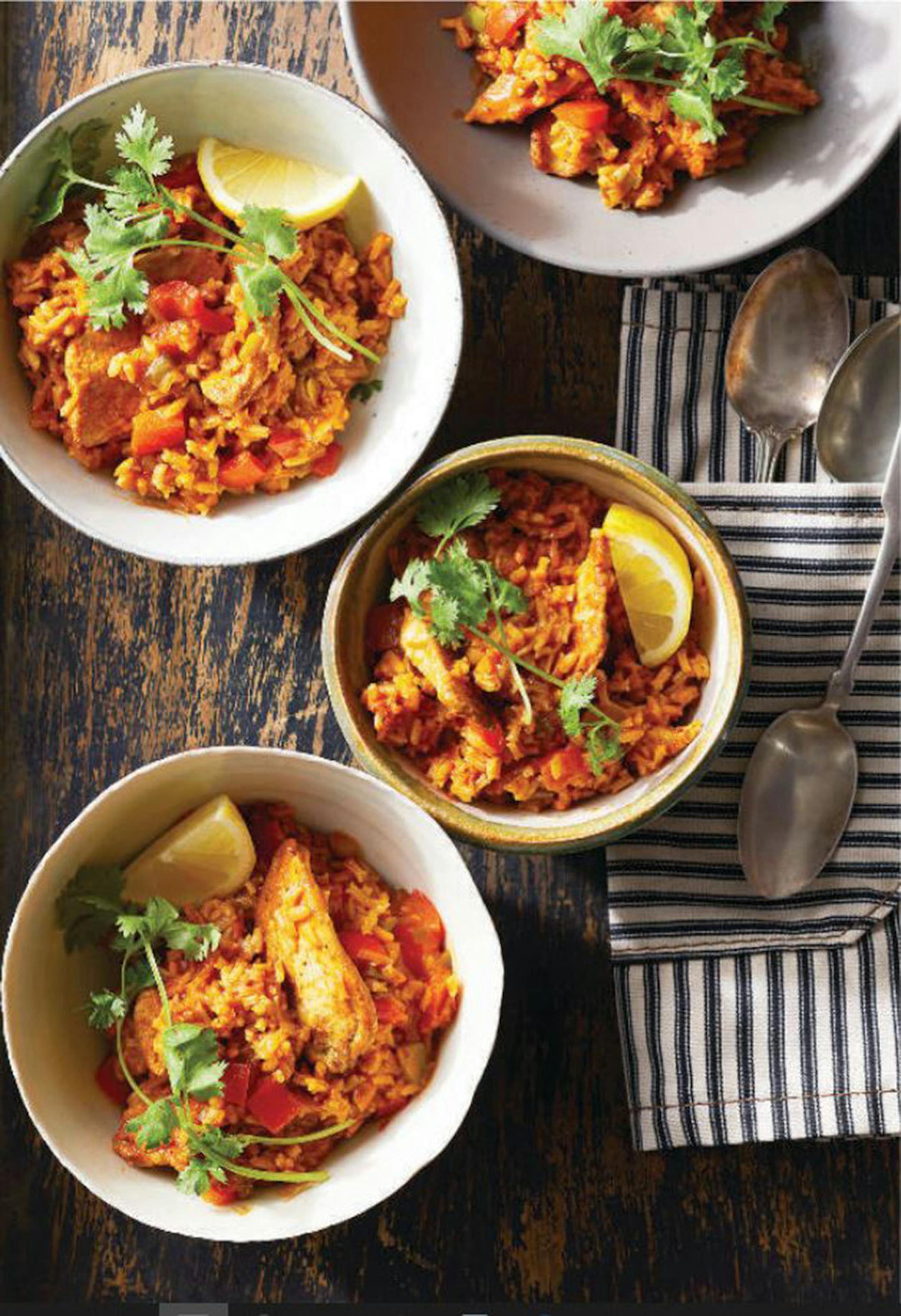 All the taste of traditional Tandoori Chicken is in this rice bake from "Better Homes &amp; Gardens 100th Anniversary New Cookbook," published last fall.
