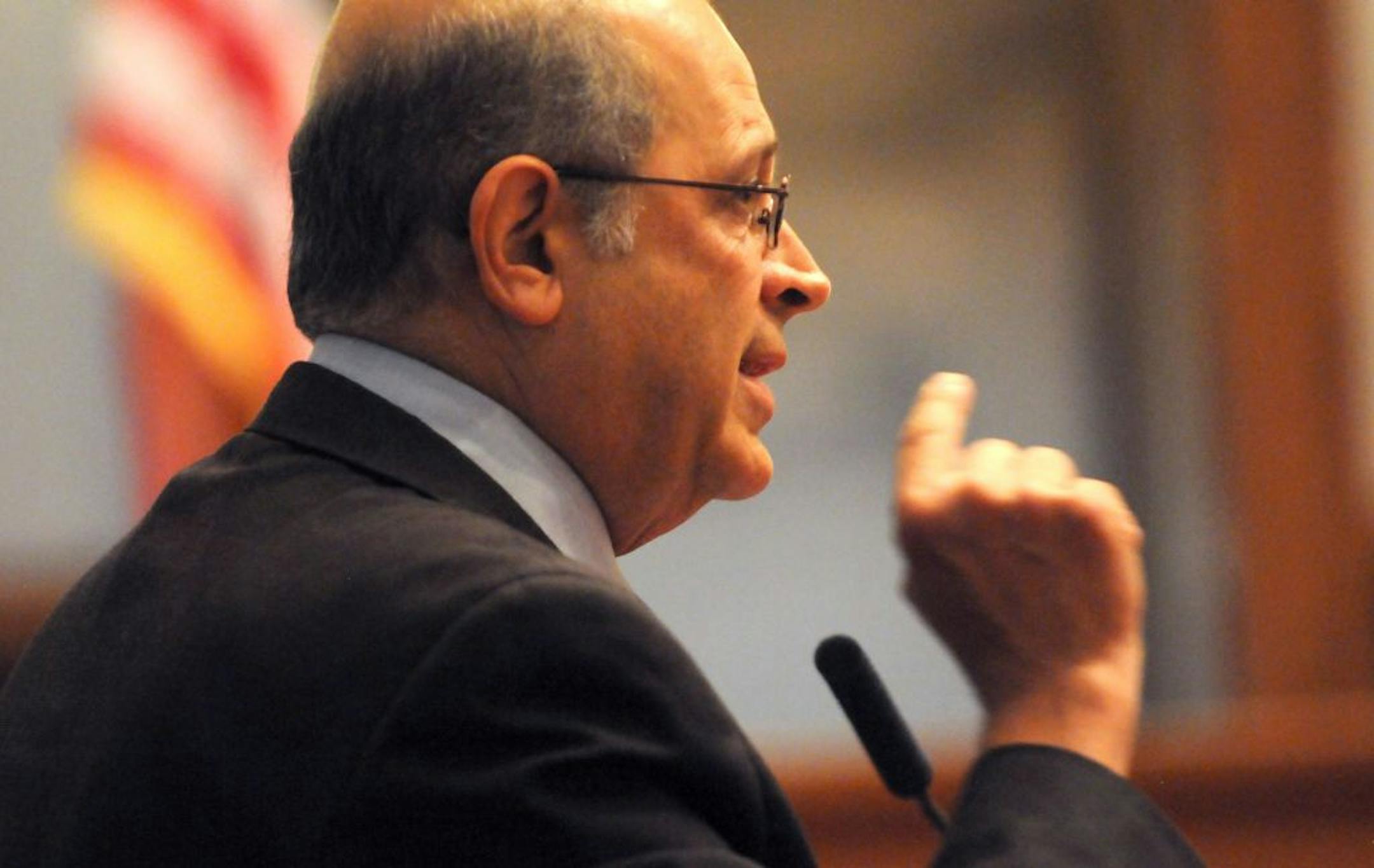 Solicitor General Alan Gilbert said state law has charged the secretary of state with titling amendments since 1919.