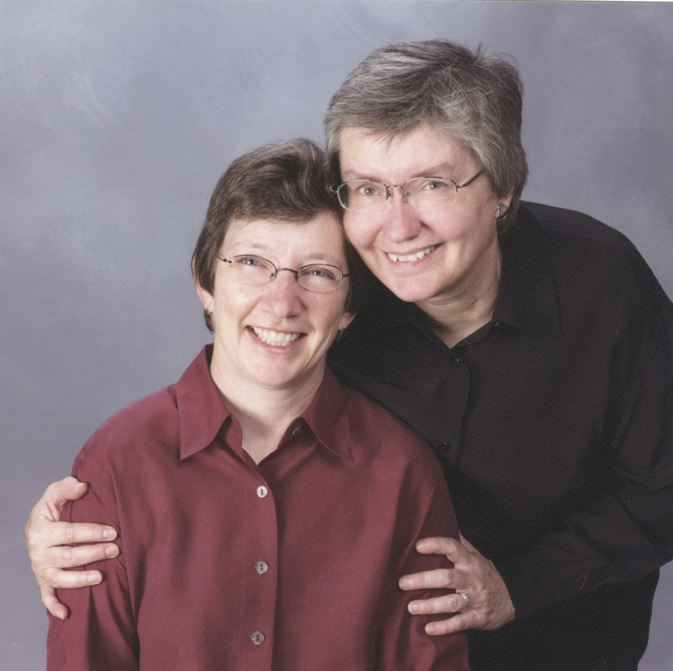 Carol Cummins(left) and Suzanne Born