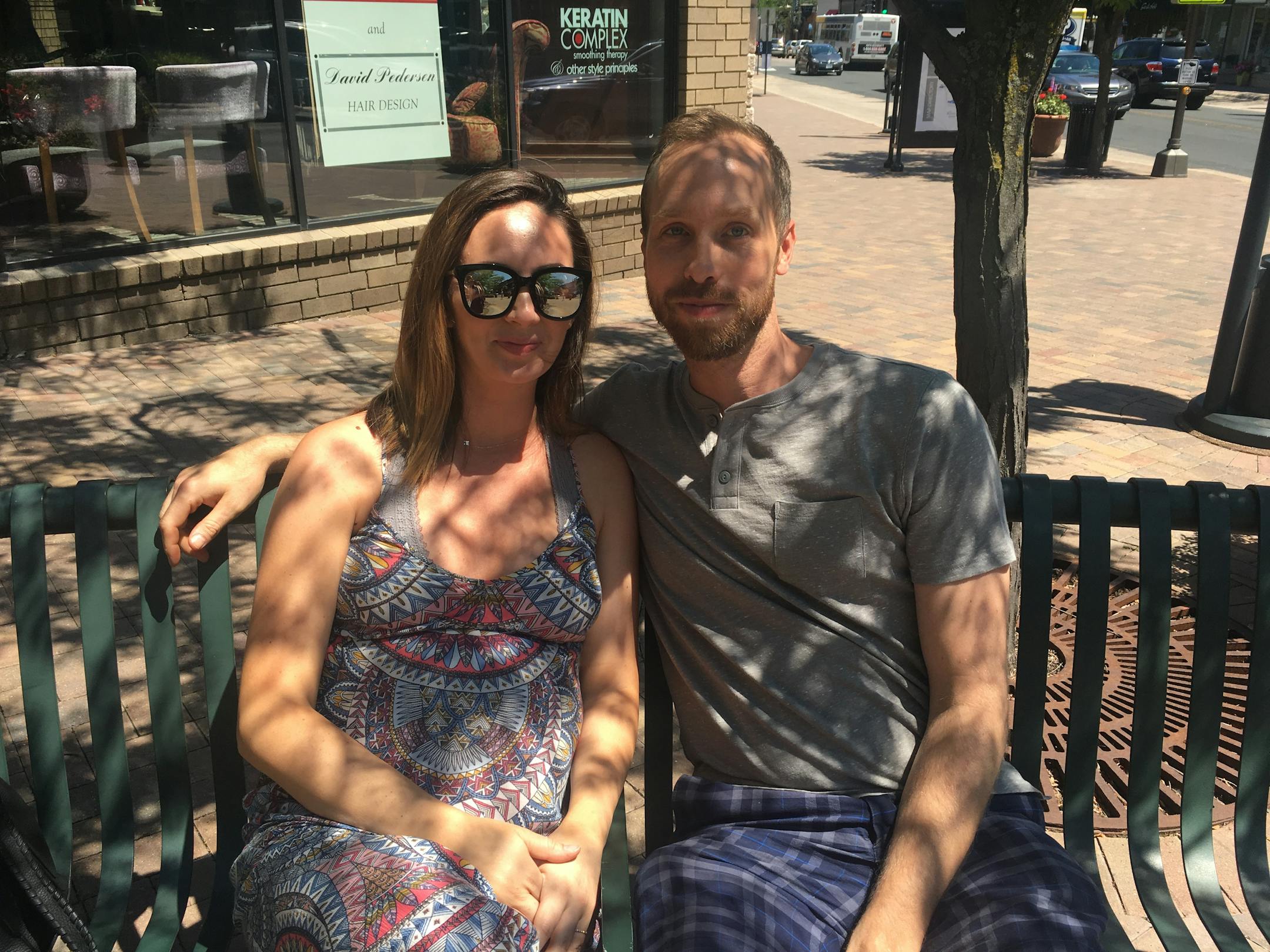Rian and Amanda Natzel in Edina.