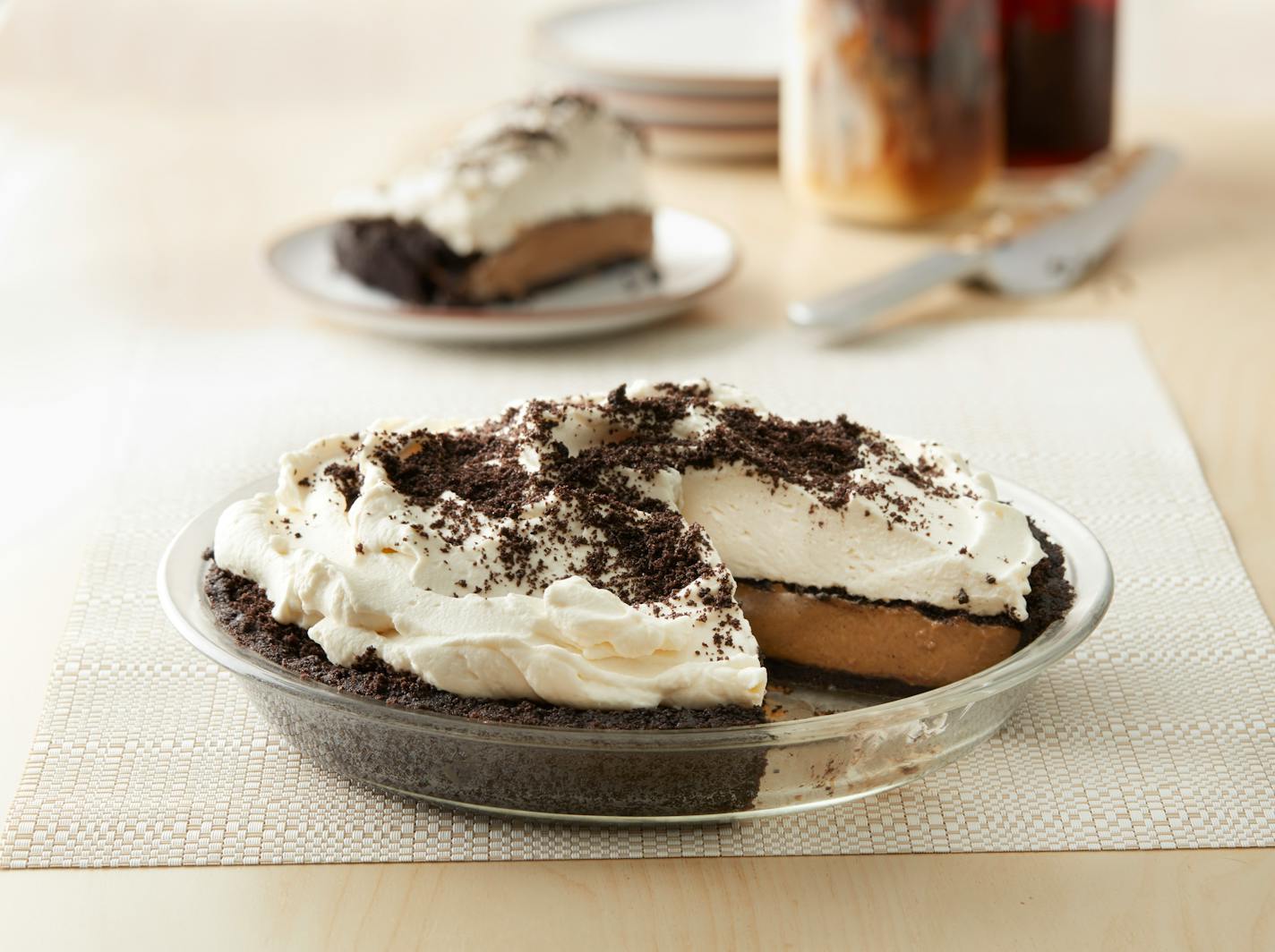 Cold-Brew Coffee Pie from Betty Crocker Cookbook. Credit: Tony Kubat Photography