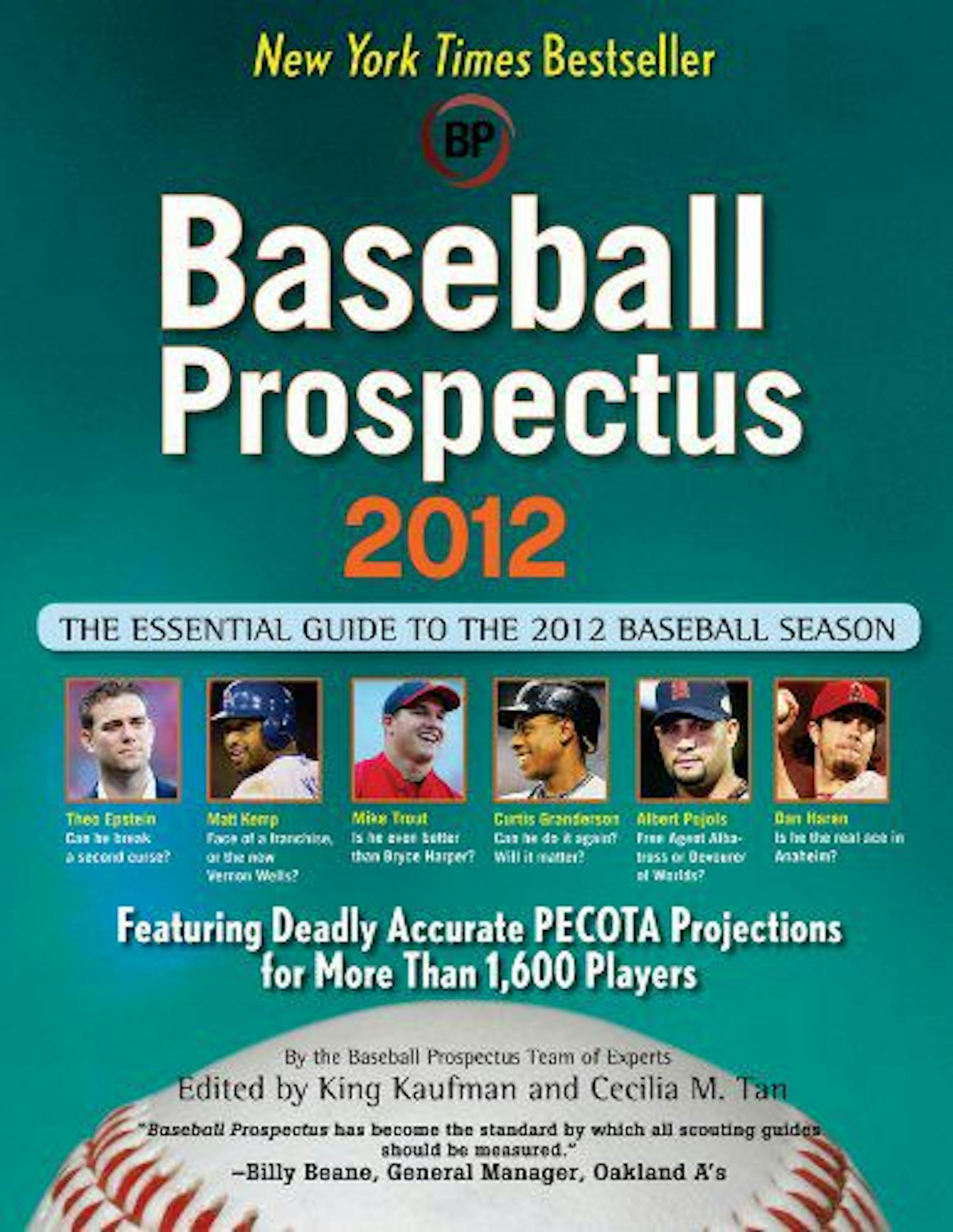 �Baseball Prospectus 2012: The Essential Guide to the 2012 Baseball Season,� edited by King Kaufman and Cecilia M. Tan
