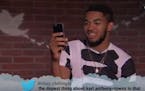 'A gigantic extraordinarily talented baby': LaVine, Towns read 'Mean Tweets'