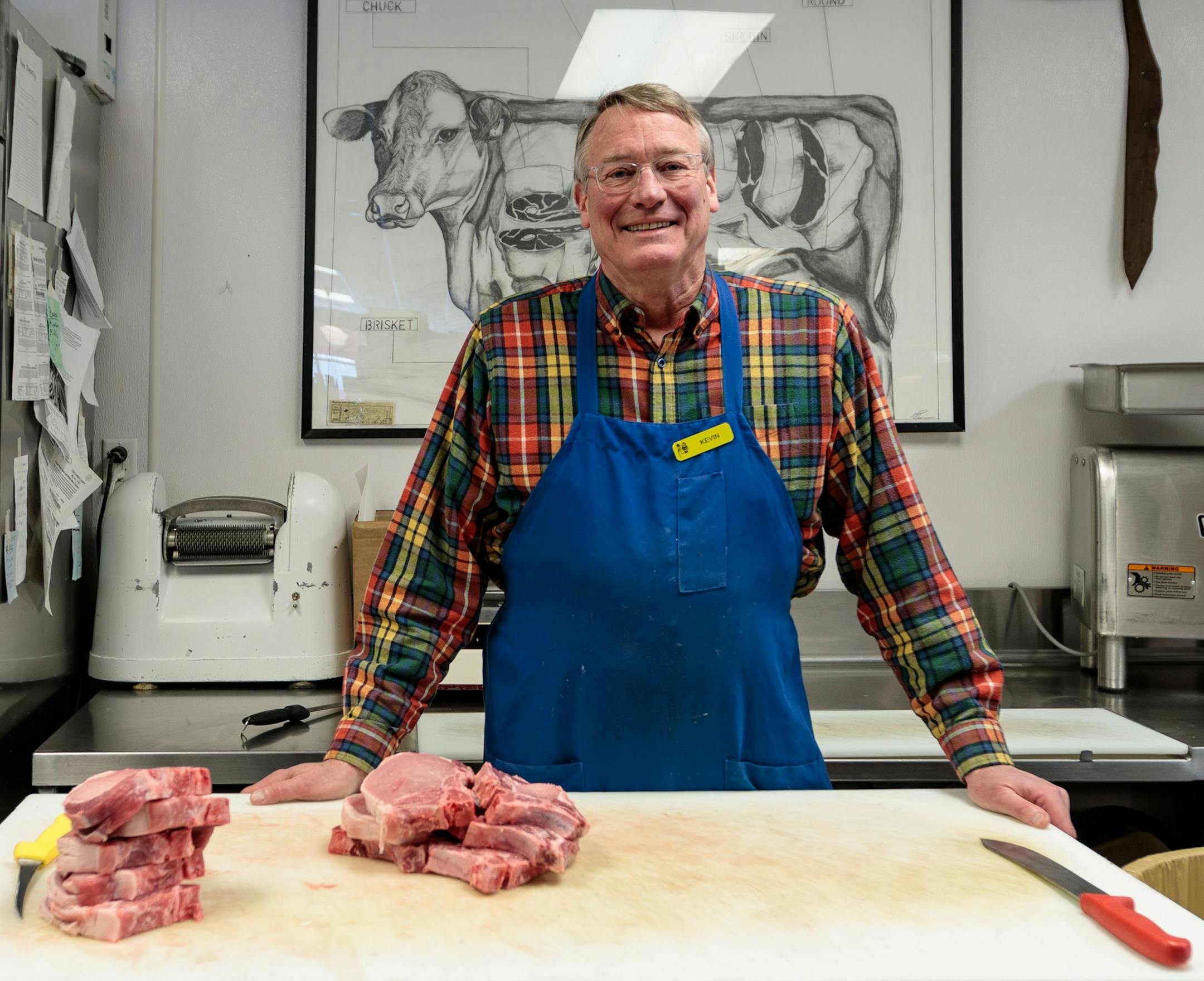Kevin Florine, 68, is planning to hang up his trademark blue apron and sell or close the Buchanan Grocery in Red Wing by the end of July. The store was opened in 1923 and his father bought it in 1955. He's worked at the store since he was in grade school. Alas, neither of his two boys want to take on the seven-day-a-week job, leaving customers wondering where they're going to get Florine's top secret potato salad once he's gone.