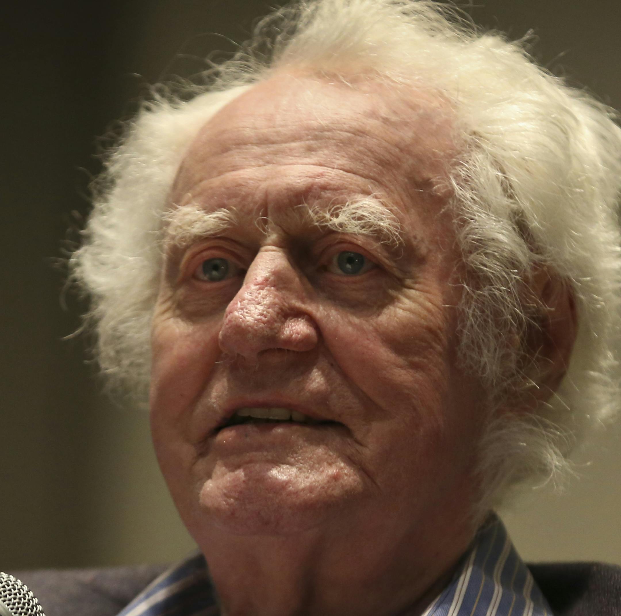 Poet Robert Bly read from his book "Stealing Sugar from the Castle" at the University of Minnesota on Wednesday, October 16, 2013, in Minneapolis, Minn. ] RENEE JONES SCHNEIDER &#x2022; reneejones@startribune.com